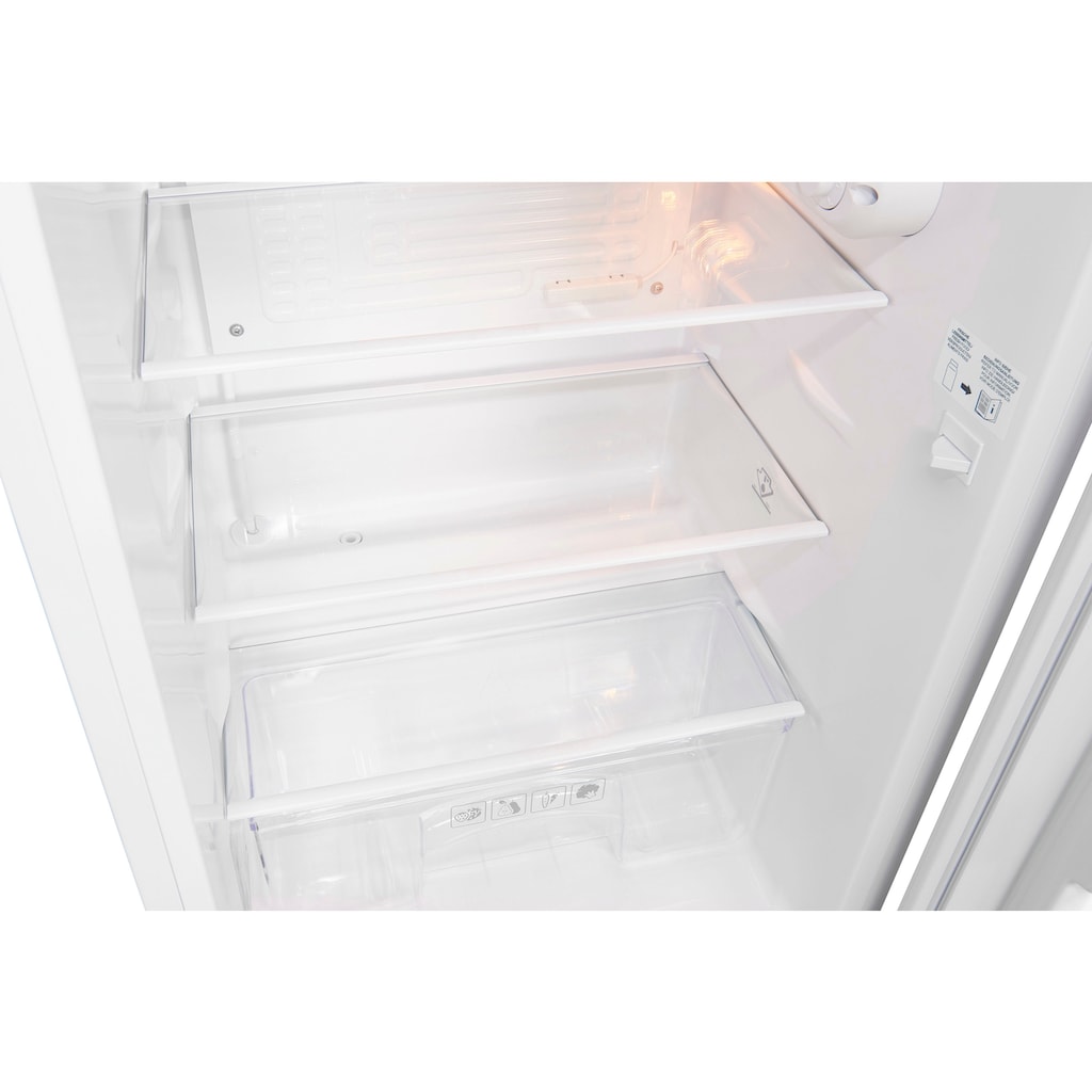 exquisit Vollraumkühlschrank »KS116-V-041E«, KS116-V-041E weiss, 85 cm hoch, 48 cm breit