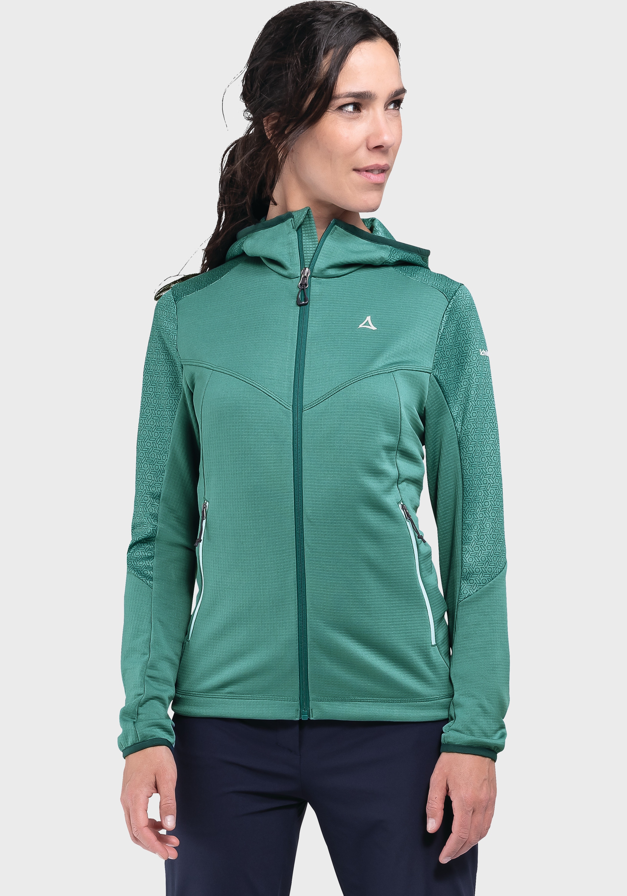 Schöffel Fleecejacke »Fleece Hoody Svardalen L« mit Kapuze