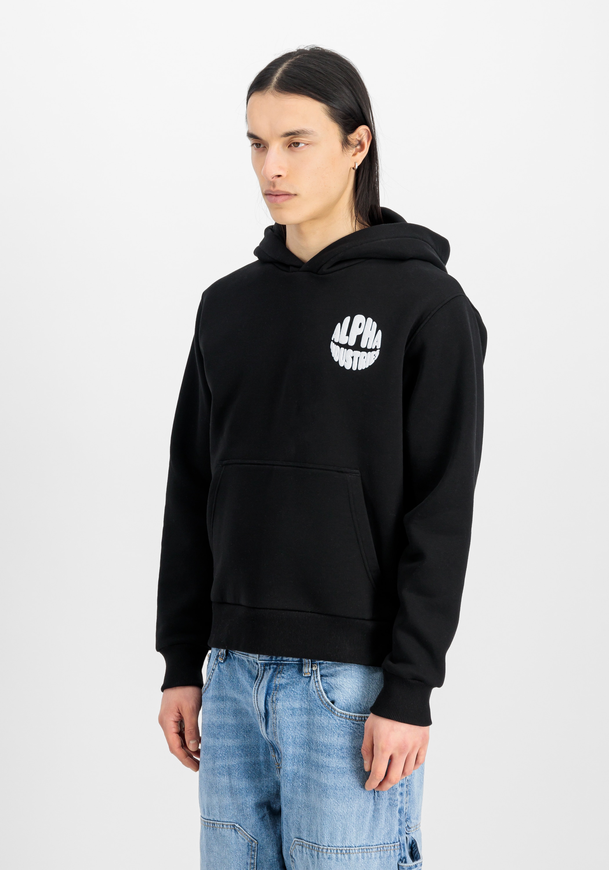 Alpha Industries Hoodie »Alpha Industries Men - Hoodies Logo Hoodie Backprint«