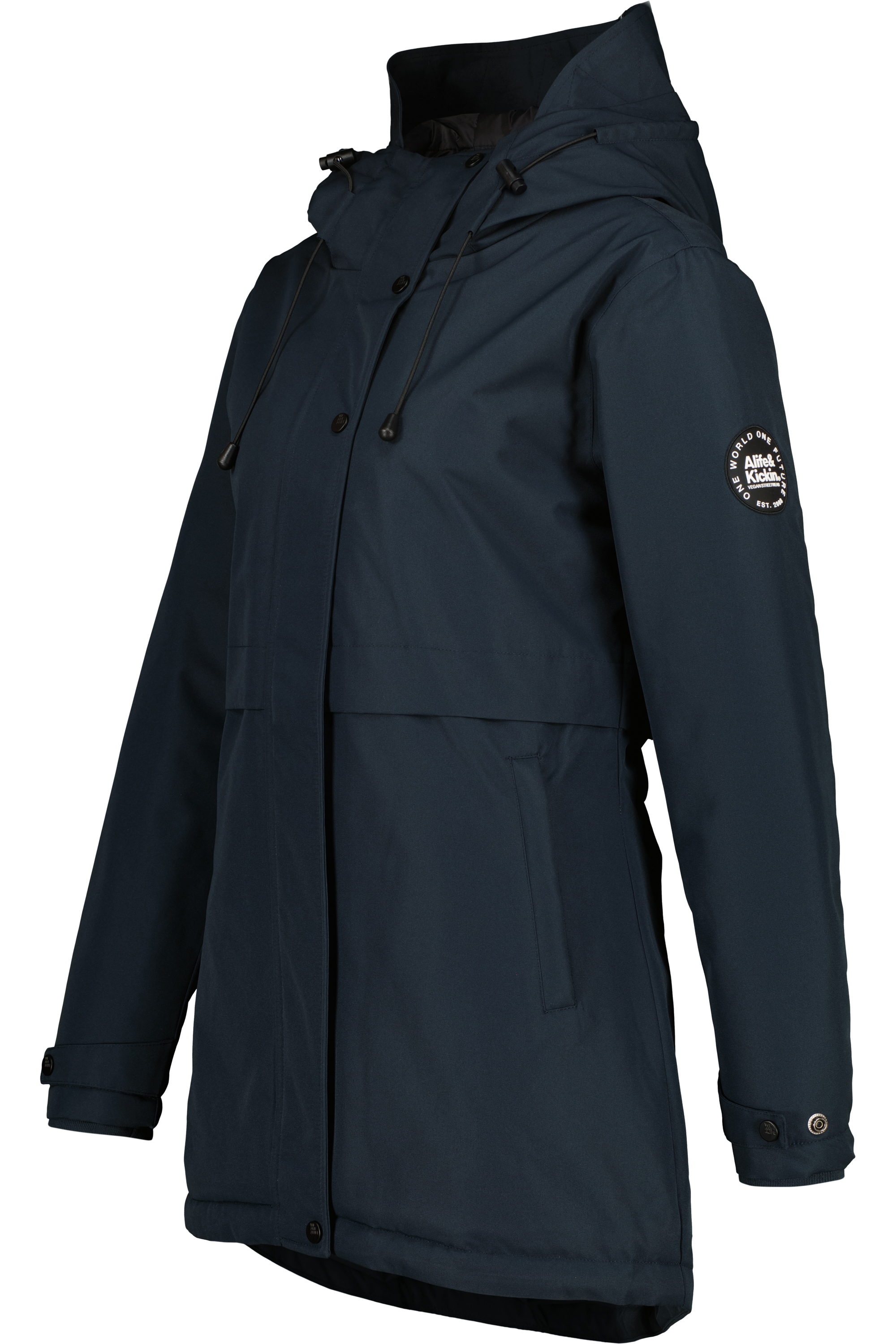 Alife & Kickin Winterjacke »Damen MarlyAK A«, Leicht taillierte Jacke mit Ärmelbündchen und Kapuze