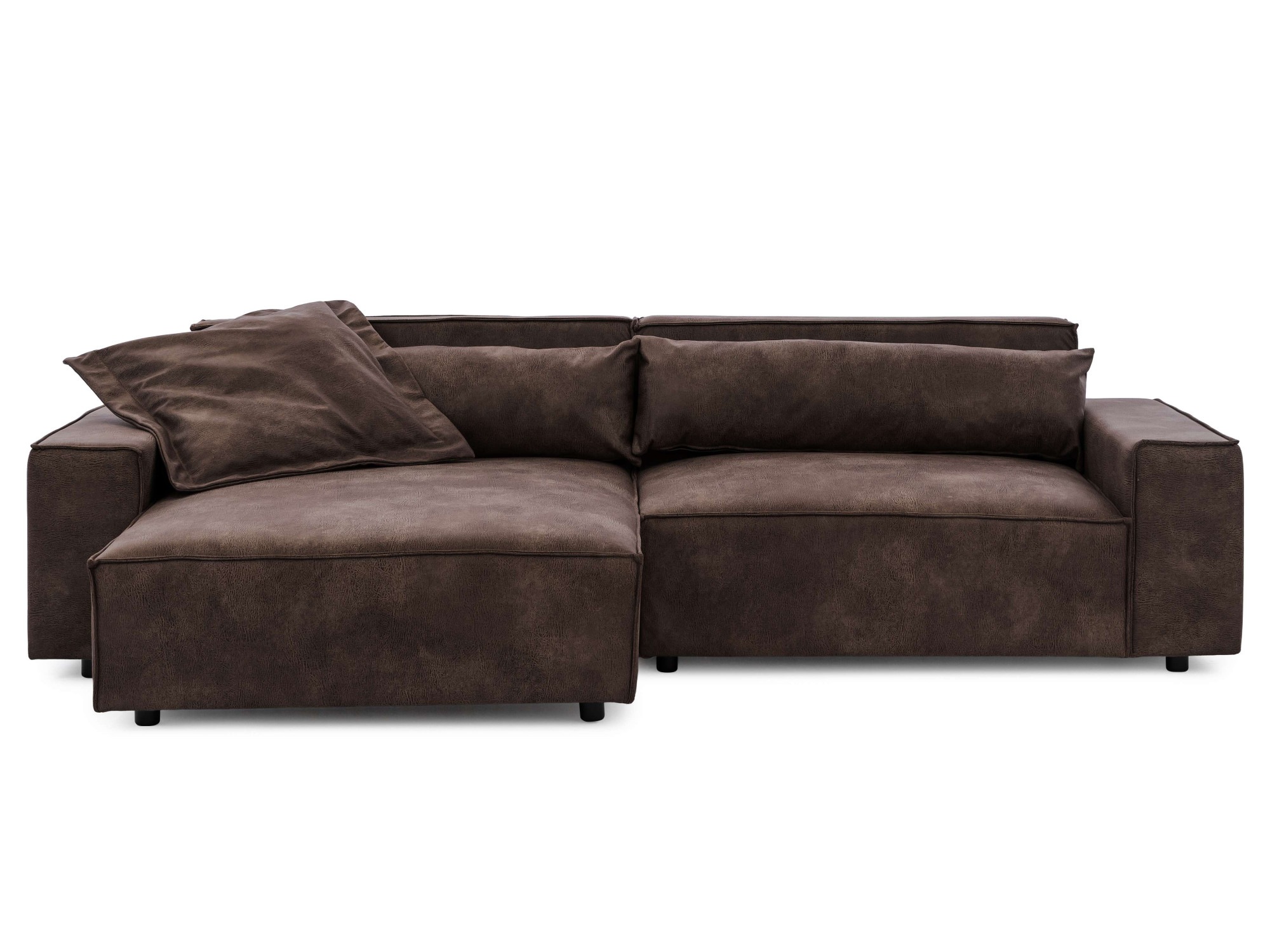 OTTO home Ecksofa »KINLEE Design-Sofa mit Recamiere rechts/links, Maße B/T/ günstig online kaufen
