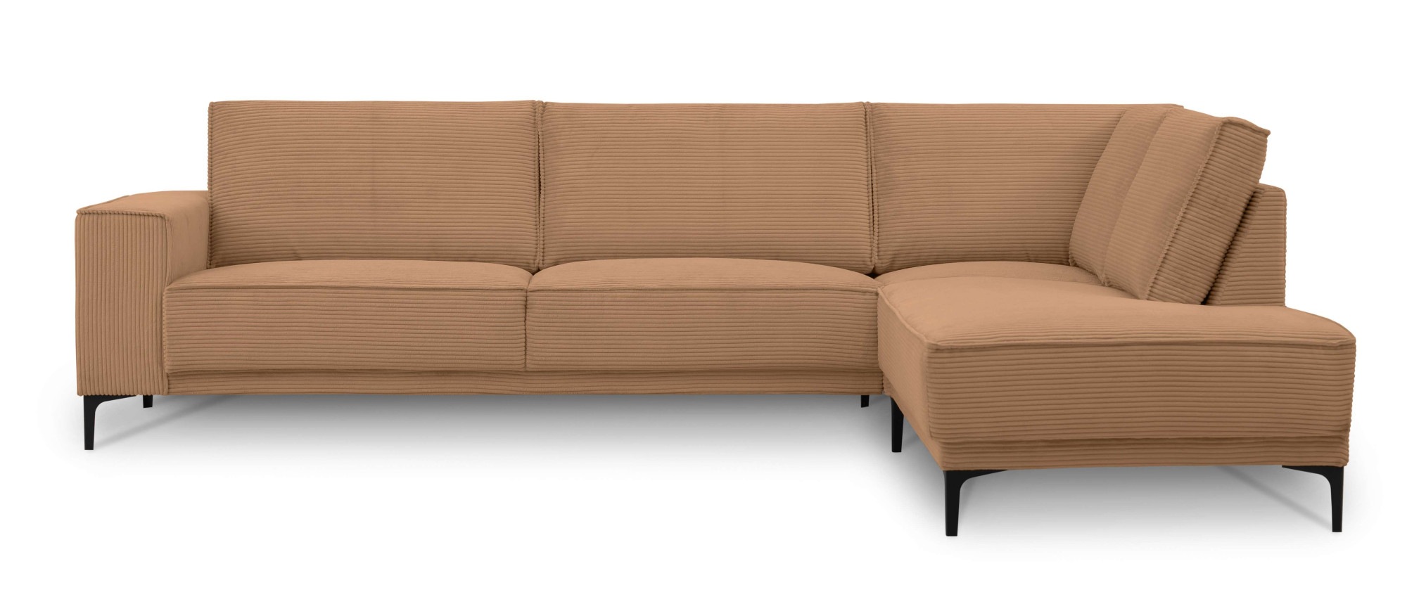 PLACES OF STYLE Ecksofa »Polsterecke Oland, Struktur, Flachgewebe, Luxus-Mi günstig online kaufen