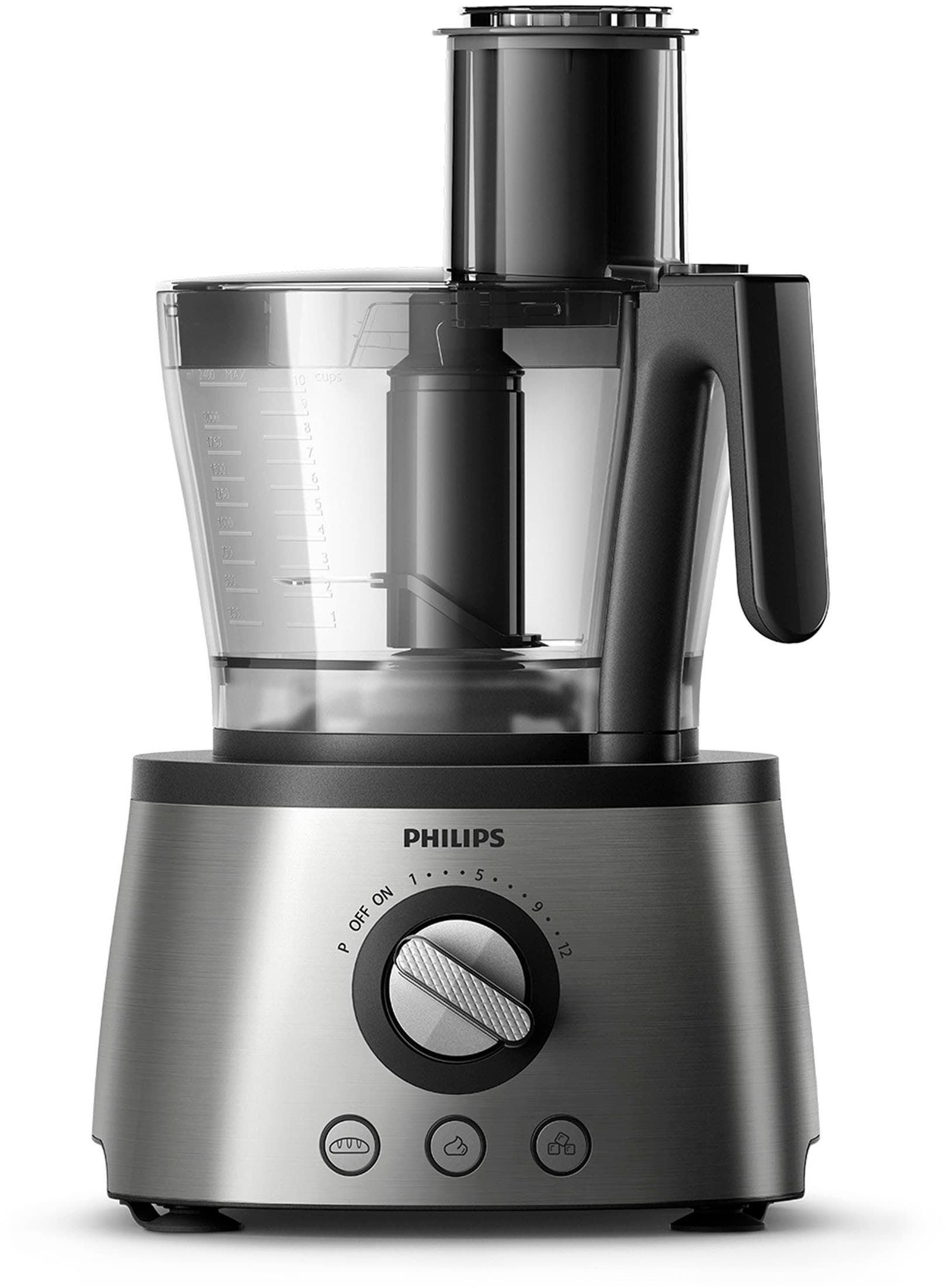 Philips Kompakt-Küchenmaschine »HR7778/00« inkl. Knethaken, Entsafter, Standmixer und Zitruspresse