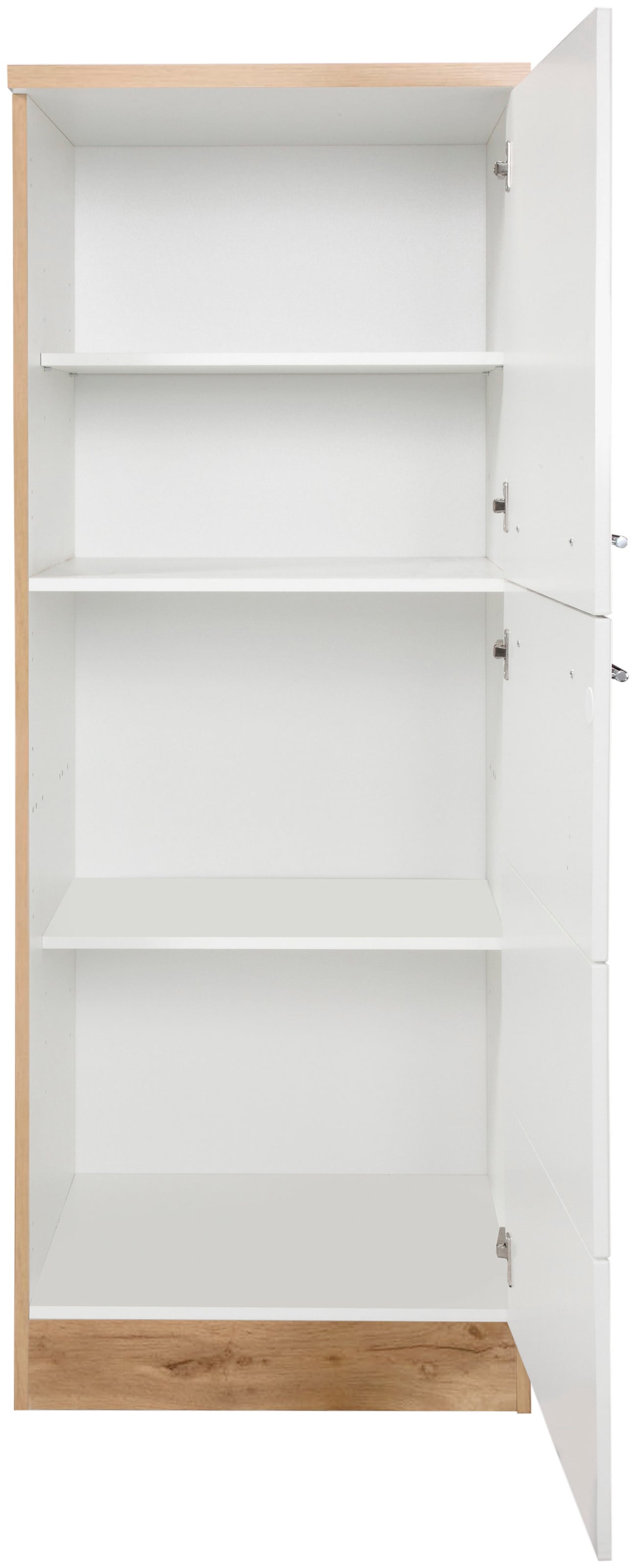 KOCHSTATION Seitenschrank »KS-Wien« Breite 60 cm, Höhe 165 cm, Türanschlag wechselbar