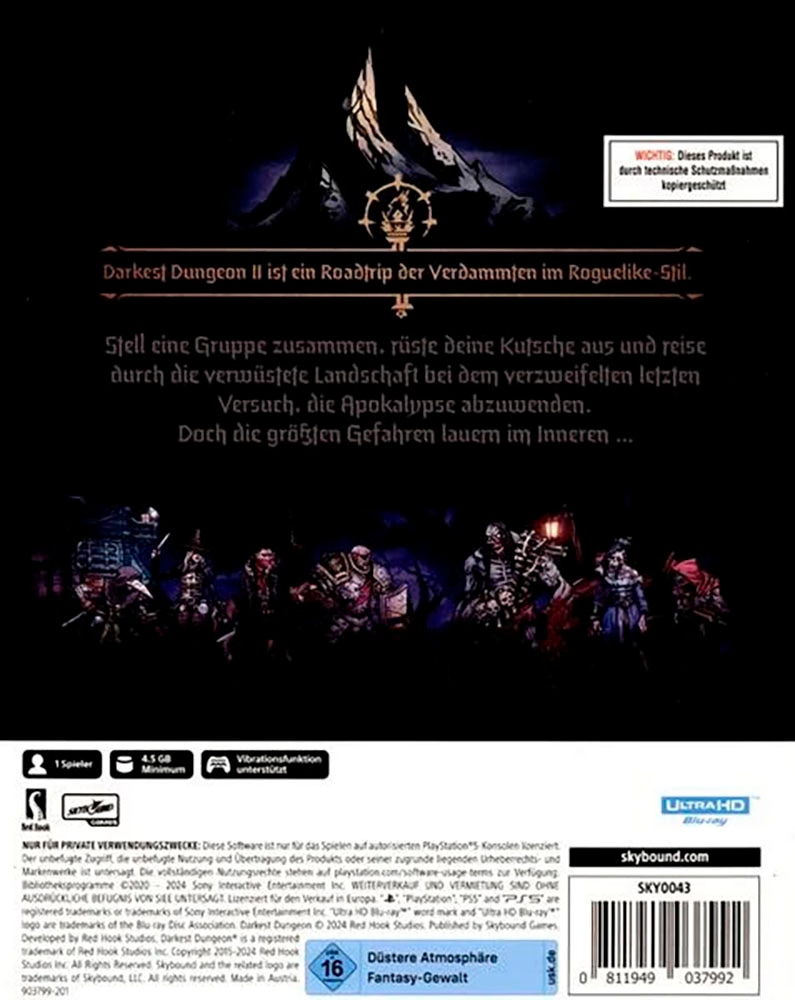 NBG Spielesoftware »Darkest Dungeon 2«, PlayStation 5
