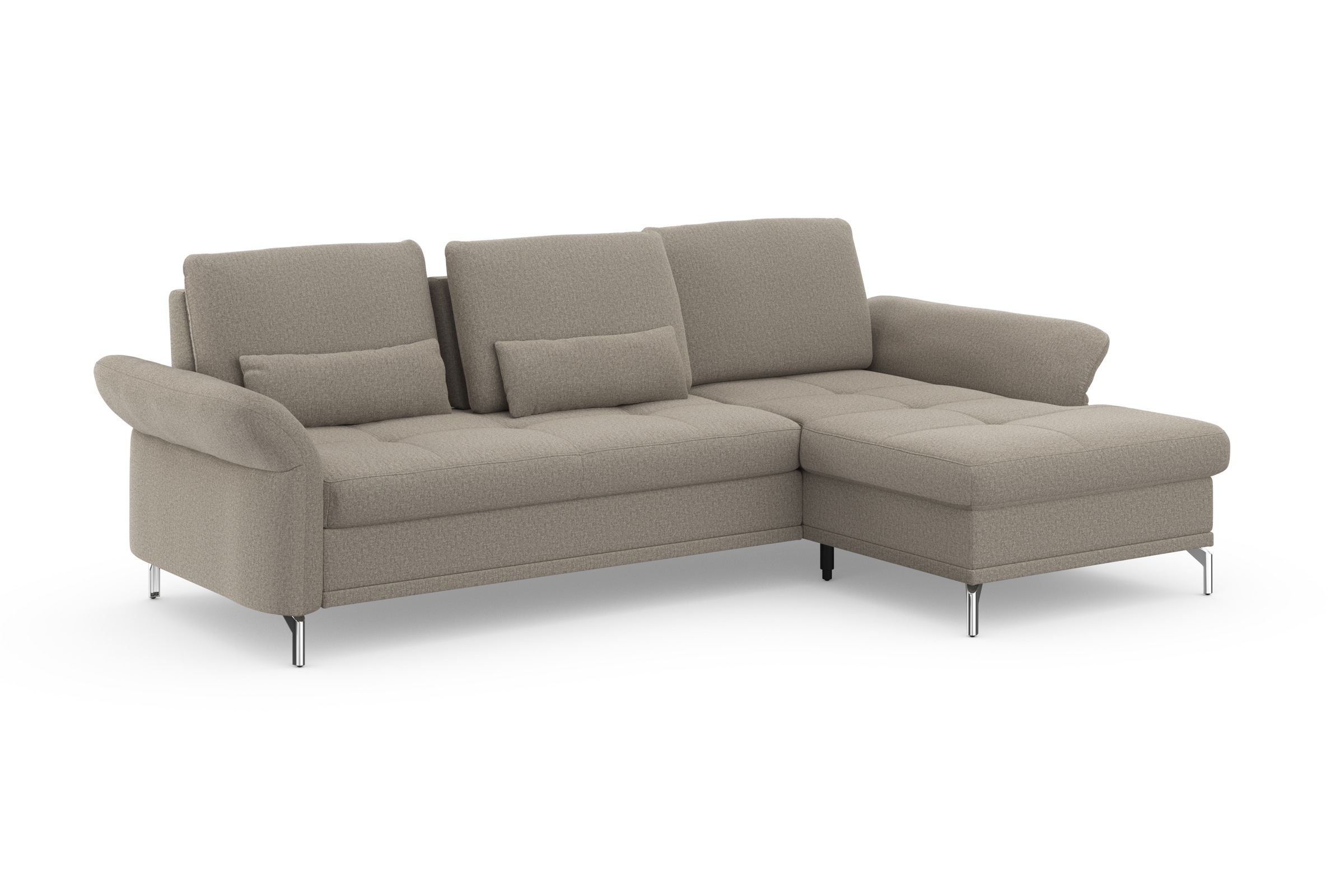 Home affaire Ecksofa »Palm Beach L-Form« Federkern, mit Sitztiefenverstellu günstig online kaufen