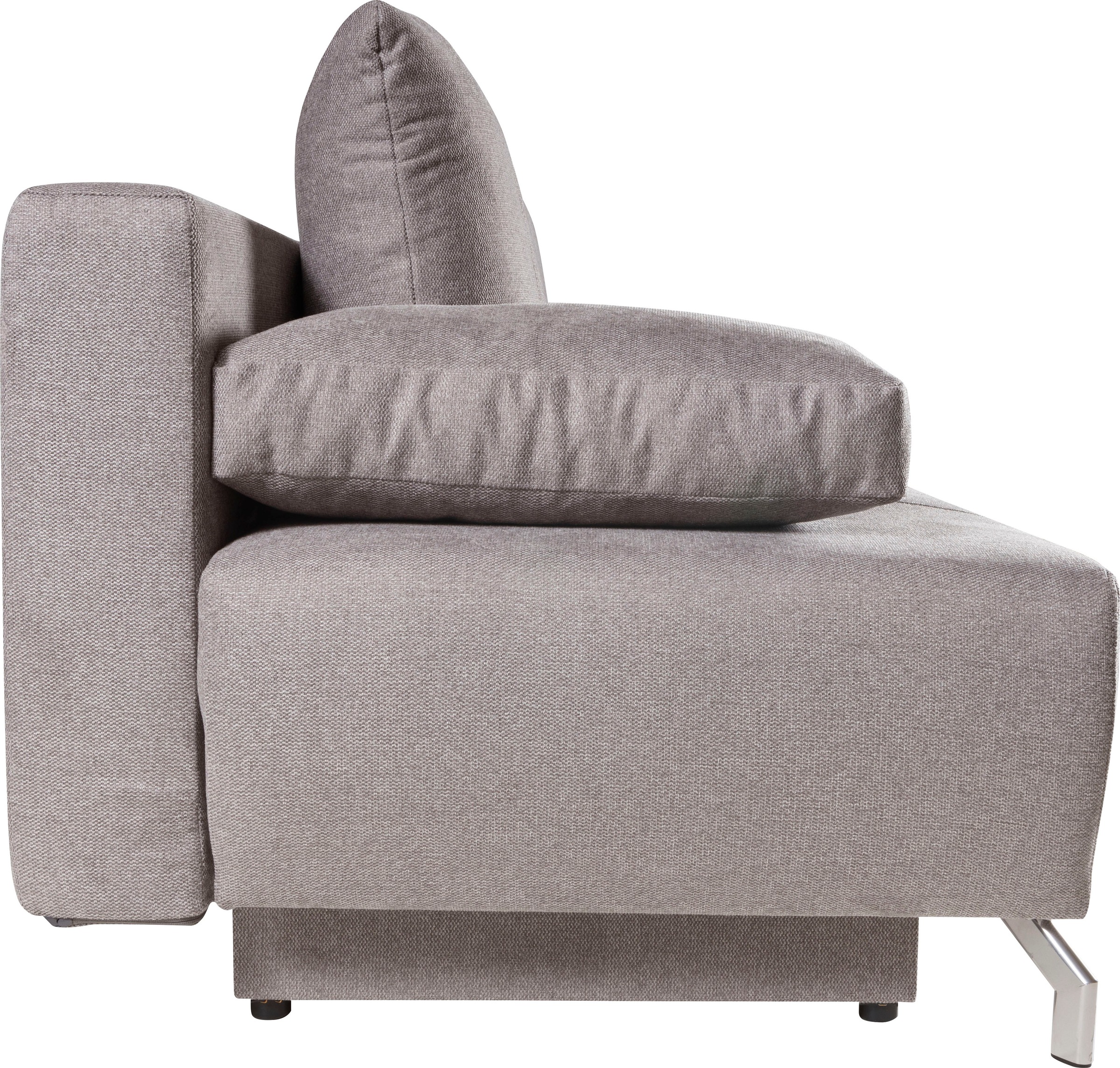 WERK2 Schlafsofa »Troya«, 2-Sitzer Sofa und Schlafcouch mit Federkern & Bettkasten