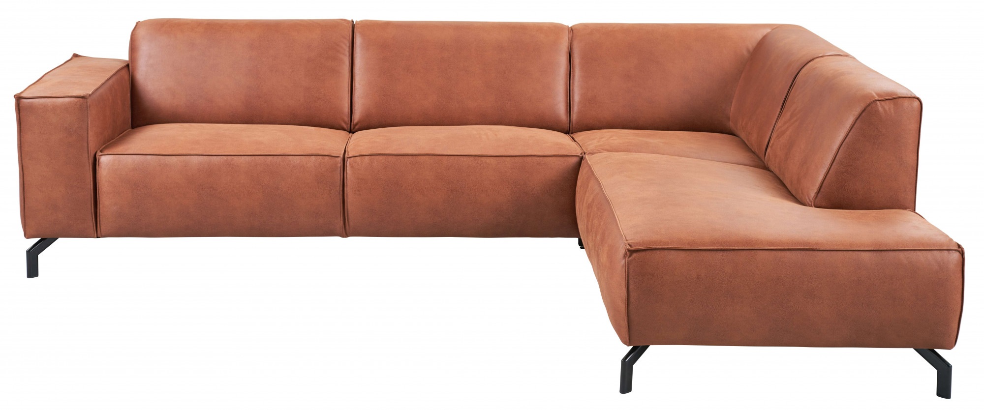 PLACES OF STYLE Ecksofa »Lorcan, Breite 275 cm, weiches Sitzgefühl« Massivh günstig online kaufen