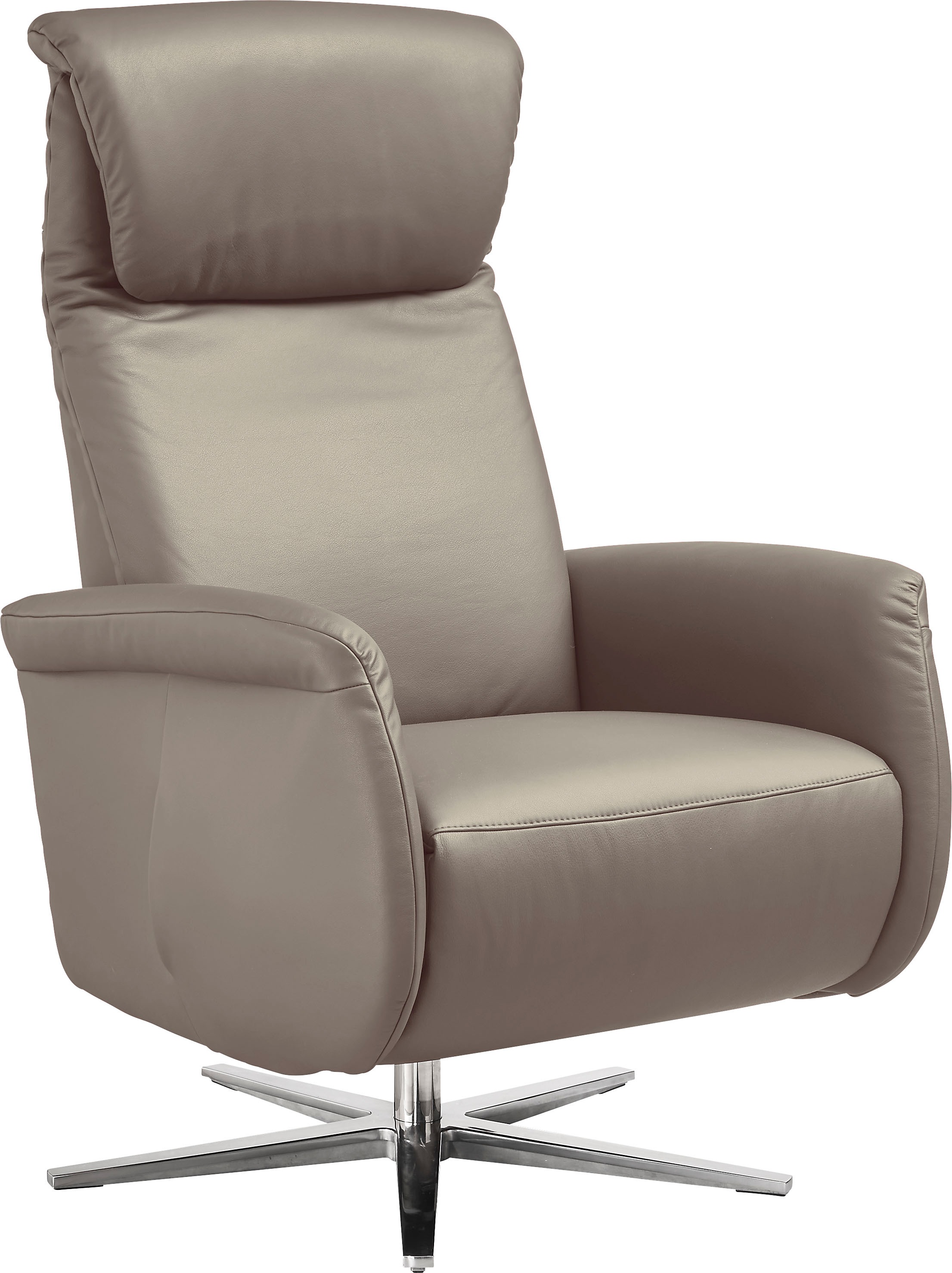 Home affaire Relaxsessel »Cartore Chromfuß, mit manueller oder motorischer günstig online kaufen