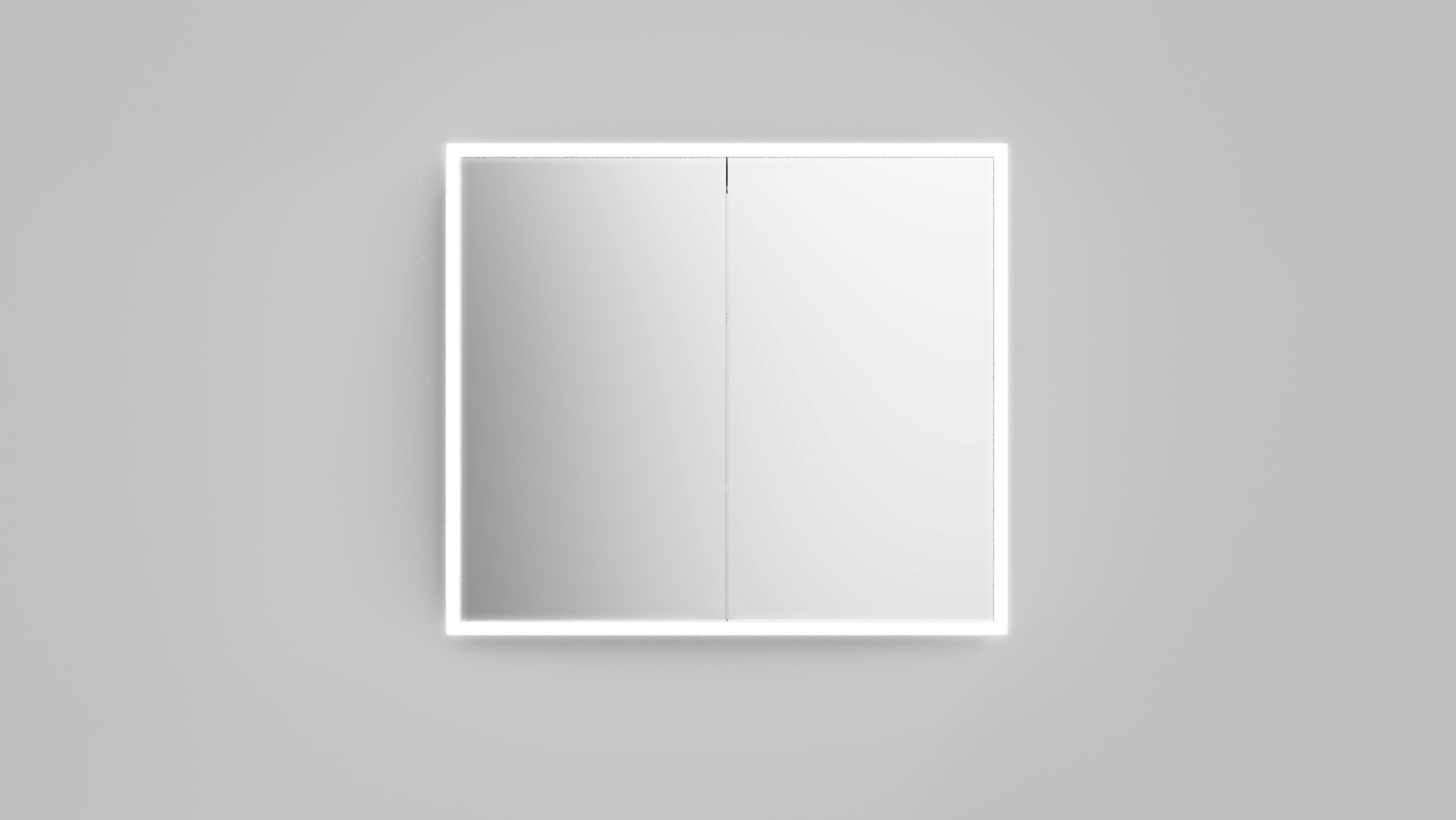 Talos Badezimmerspiegelschrank »Talos Magnus«, 80x70 cm, mit austauschbarer LED-Beleuchtung