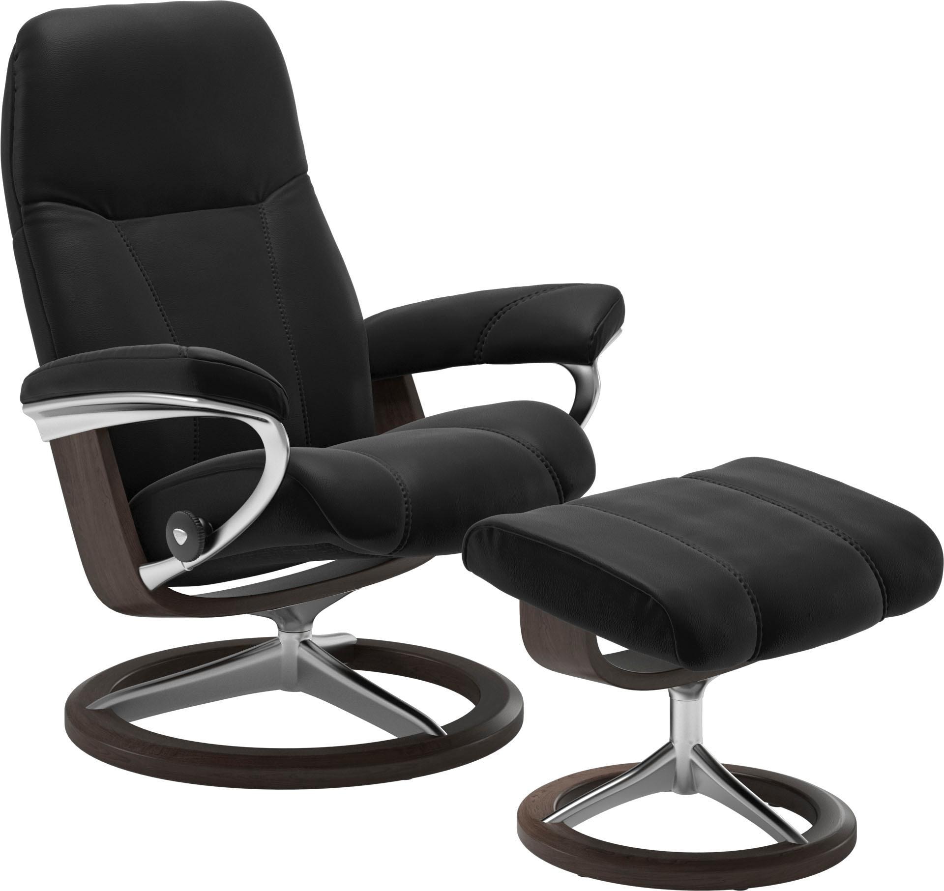 Stressless Relaxsessel "Consul", (Set, Relaxsessel mit Hocker), mit Hocker, günstig online kaufen