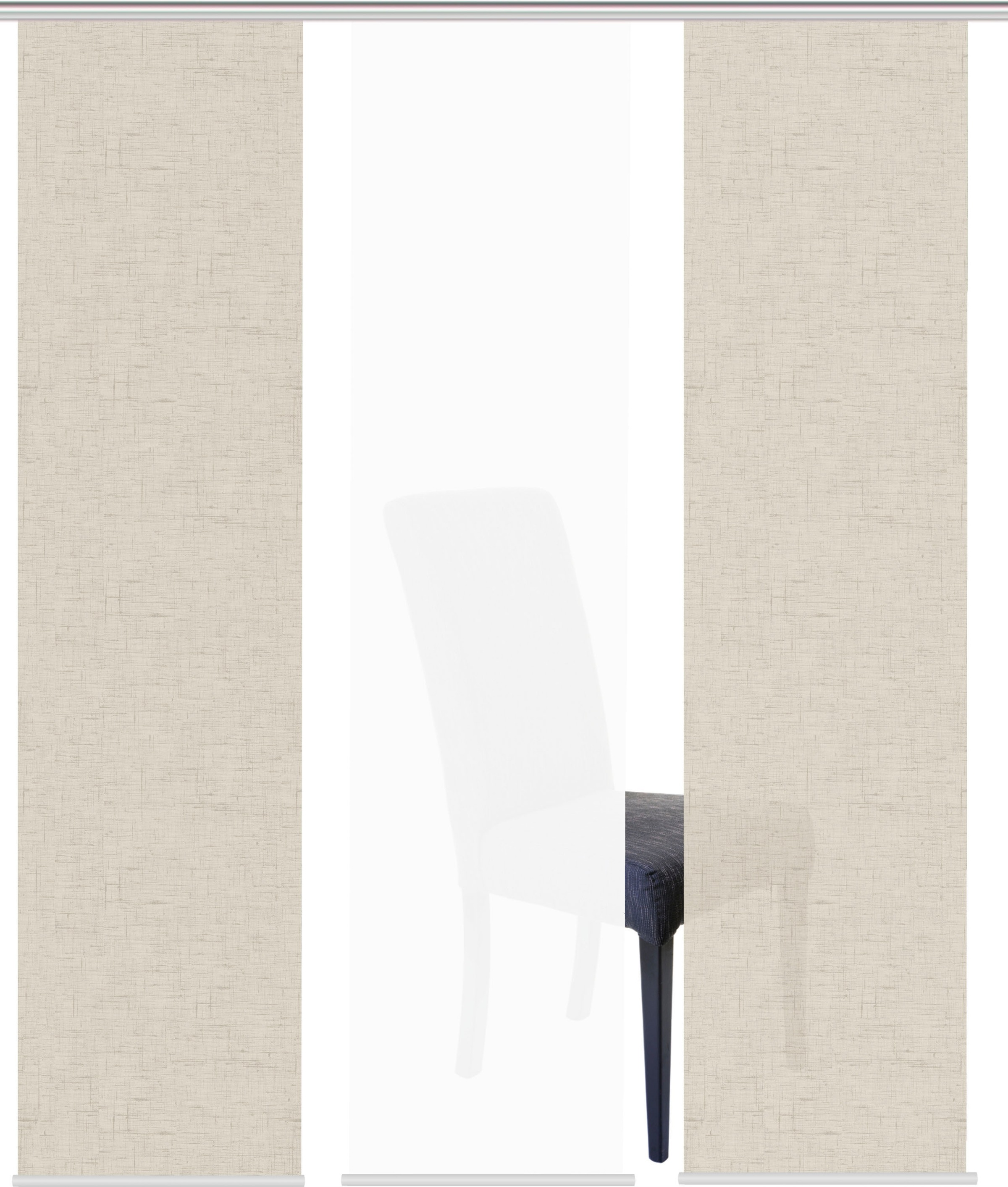 HOME WOHNIDEEN Schiebegardine »PIVE 3er SET« Paneelwagen 3 Stk. tlg. Schieb günstig online kaufen