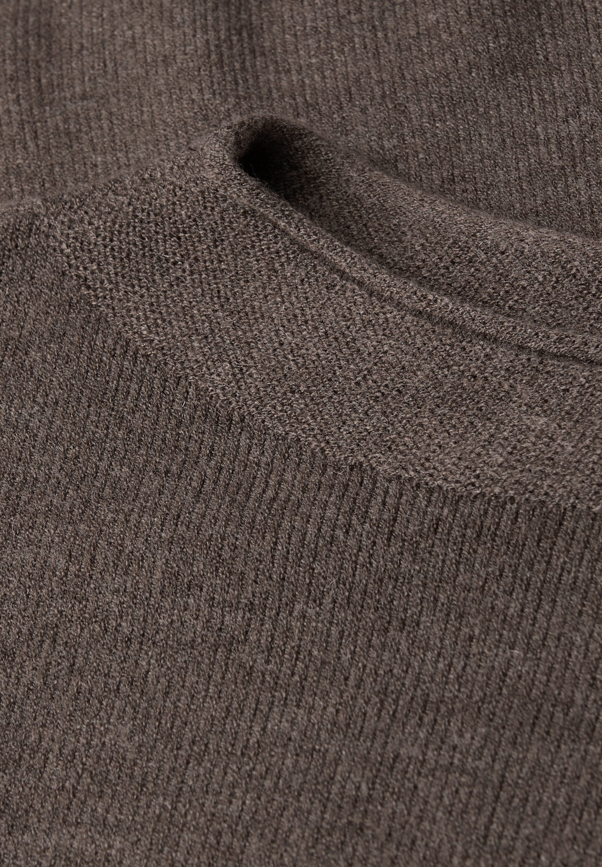 STREET ONE Strickpullover mit feiner Rollkante