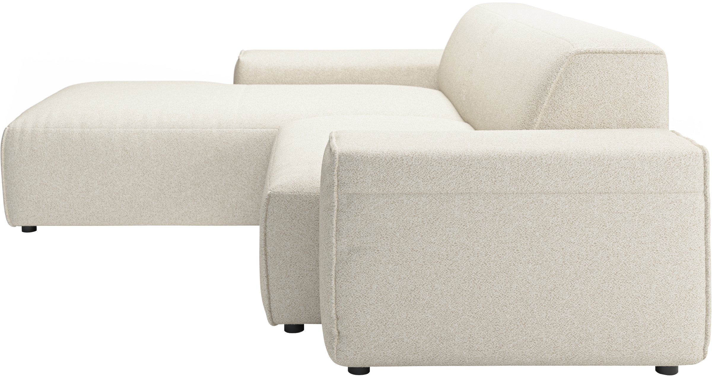 andas Ecksofa »Glimminge L-Form auch in Breitcord, Feincord + Easy care-Bezug,«, Breite 234, Zierkissen