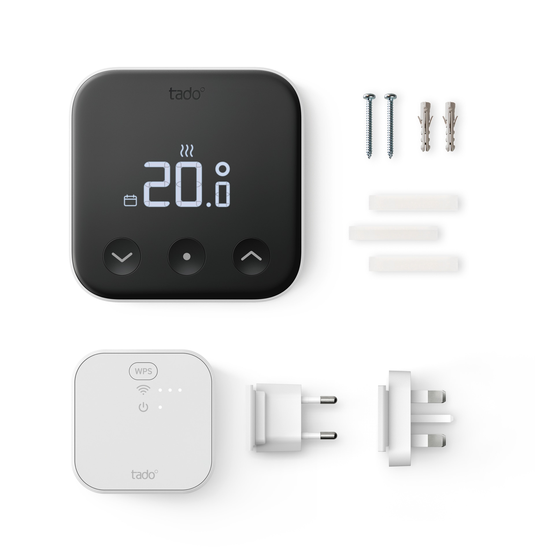 Tado Smart-Home-Zubehör »Kit Smartes Thermostat + Smartes Thermostat (Line X)«, (2 St.)
