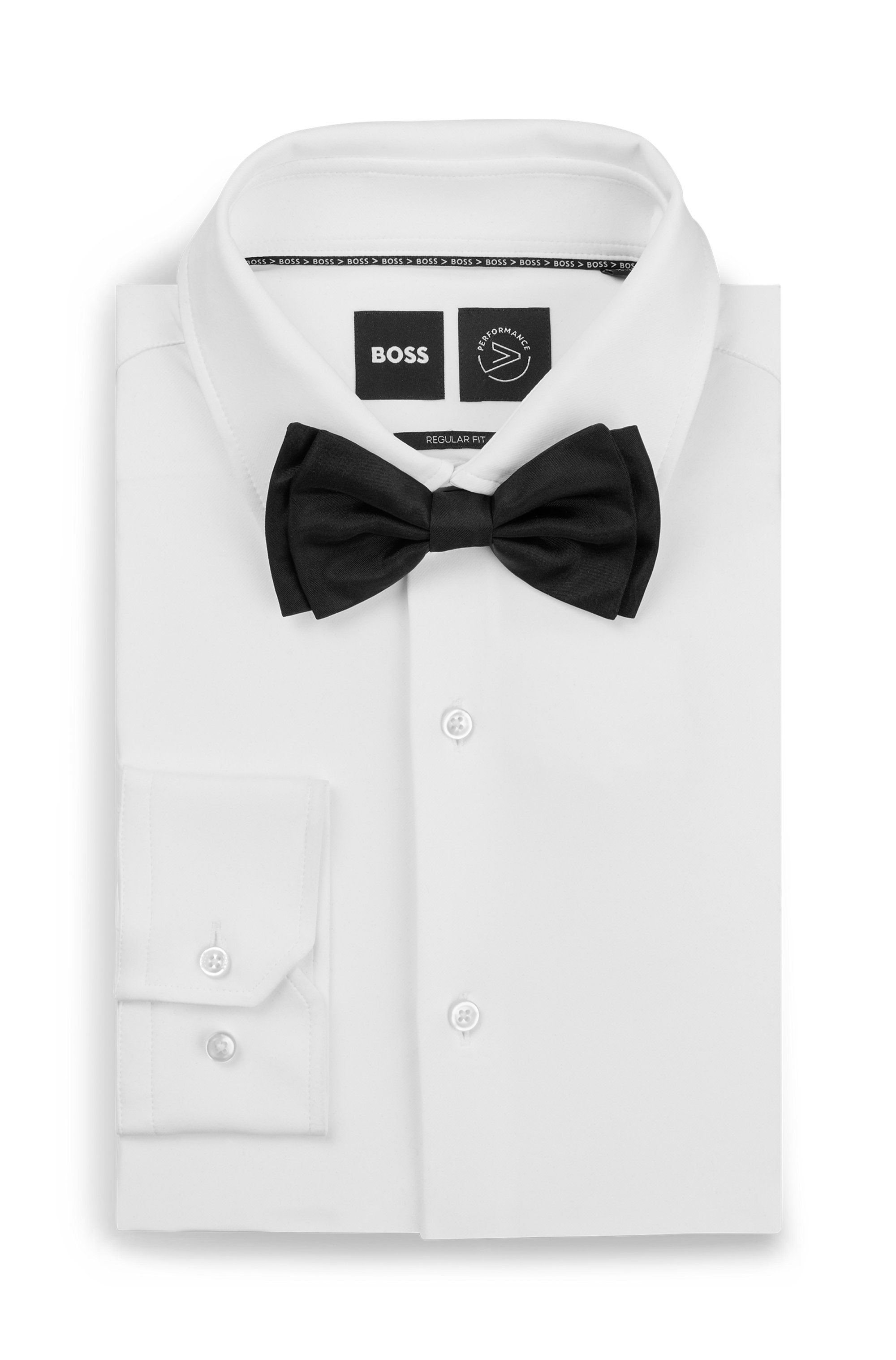 BOSS Fliege »H-BOW TIE«, aus reiner Seide