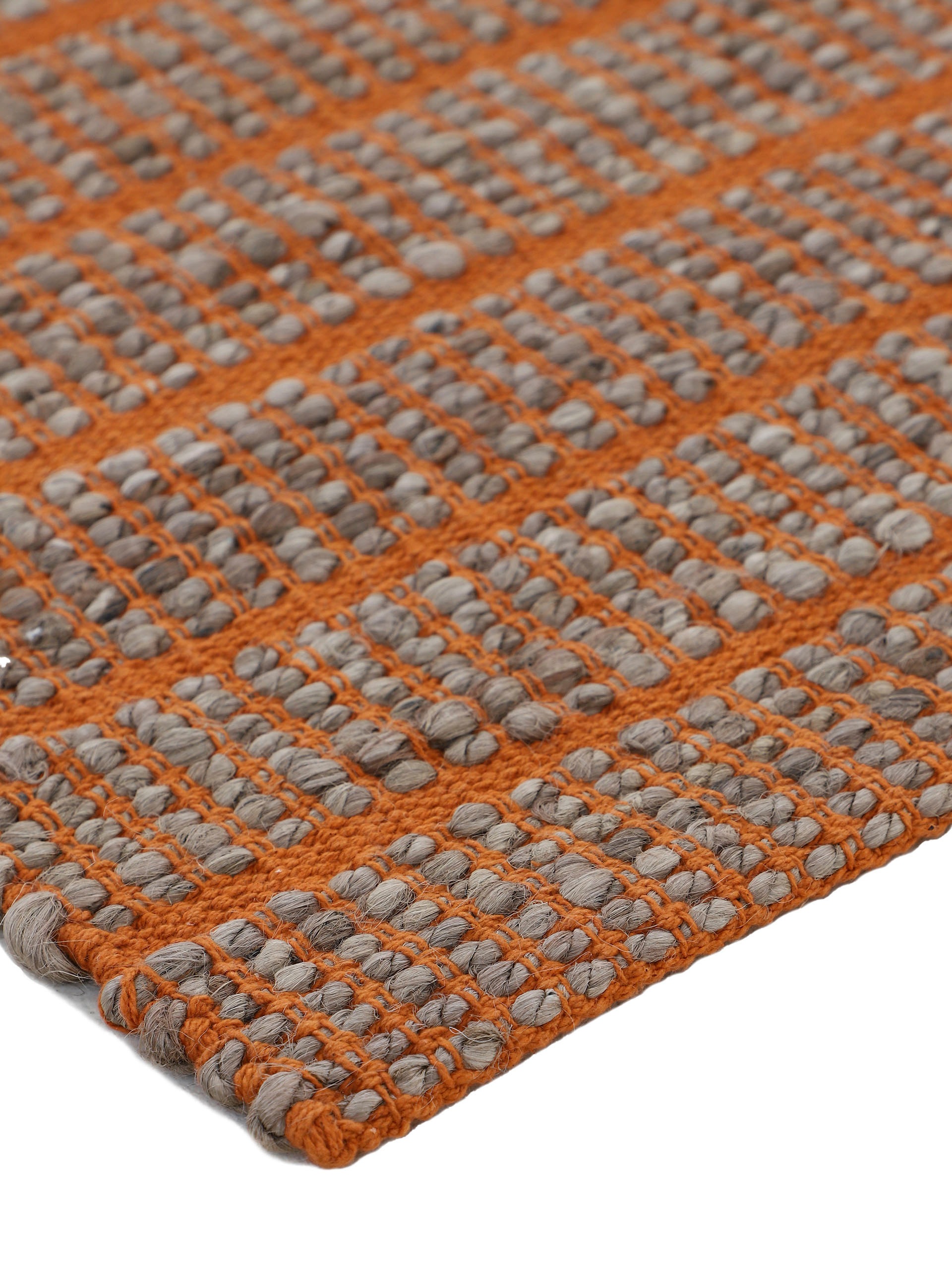carpetfine Teppich »Lara, auch als Läufer«, rechteckig, 6 mm Höhe, handgearbeitet, Wendeteppich aus 70% Jute/Baumwolle, Wohnzimmer