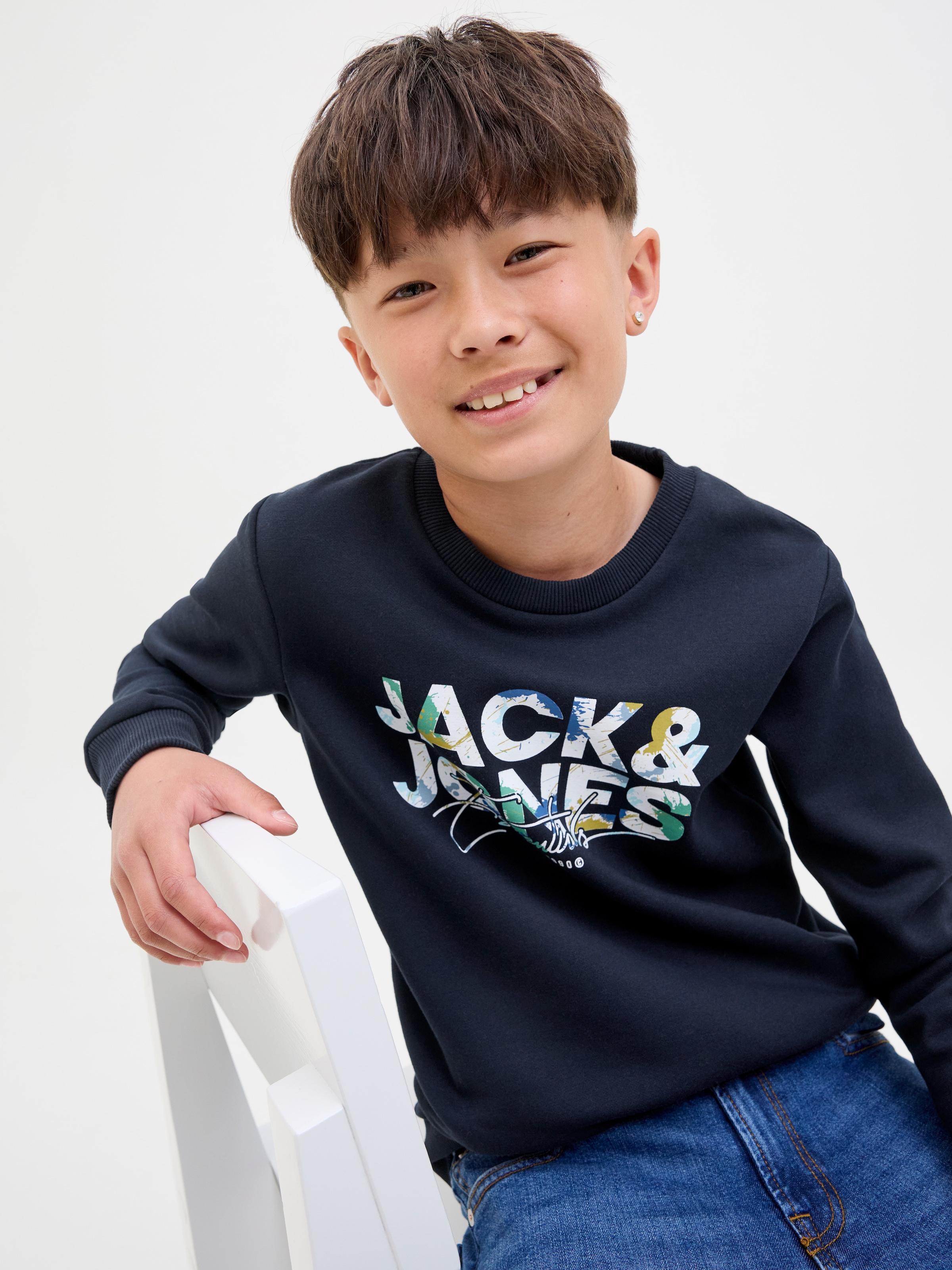 Jack & Jones Junior Sweatshirt »JJGEPLAS SWEAT CREW NECK JNR«