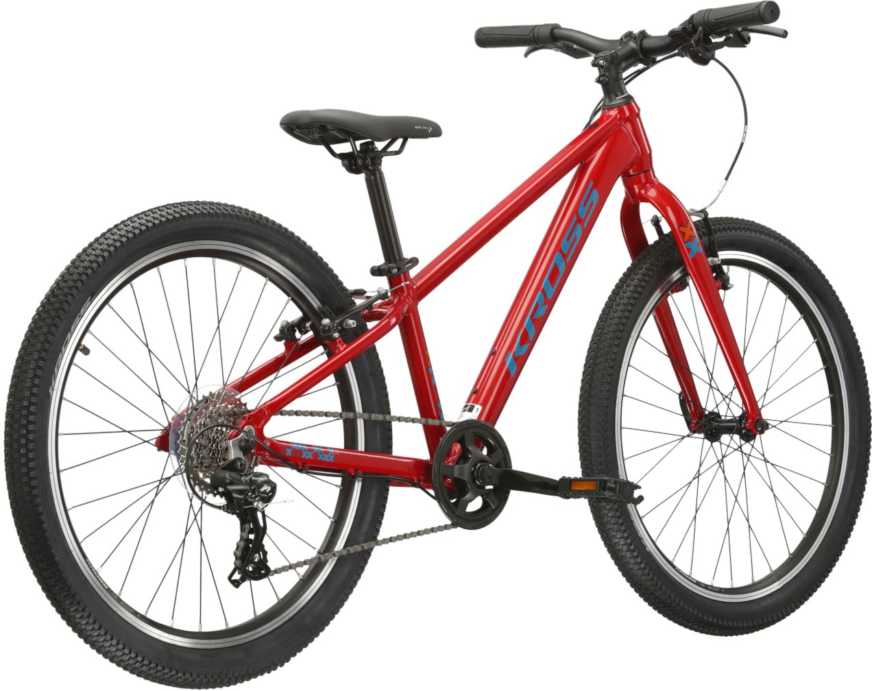 Kross Kinderfahrrad »Kinder-MTB Level Jr 1.0«, 8 Gang, Shimano, TOURNEY TX800 Schaltwerk, Kettenschaltung