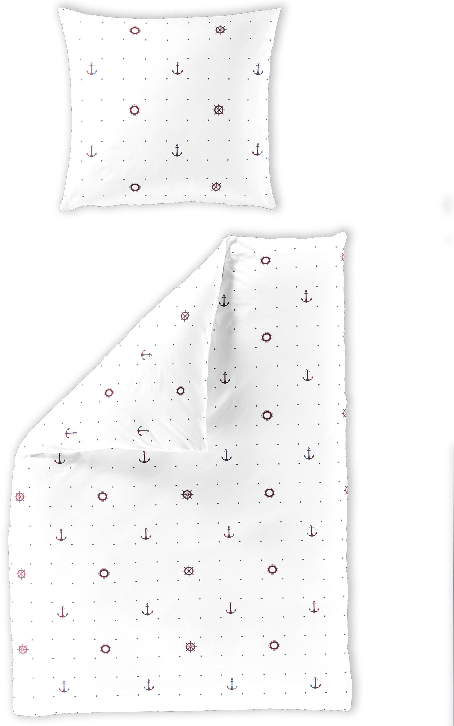 BIERBAUM Bettwäsche »3838« 2 Stk. tlg. Renforce, 100 % Baumwolle, pflegelei günstig online kaufen