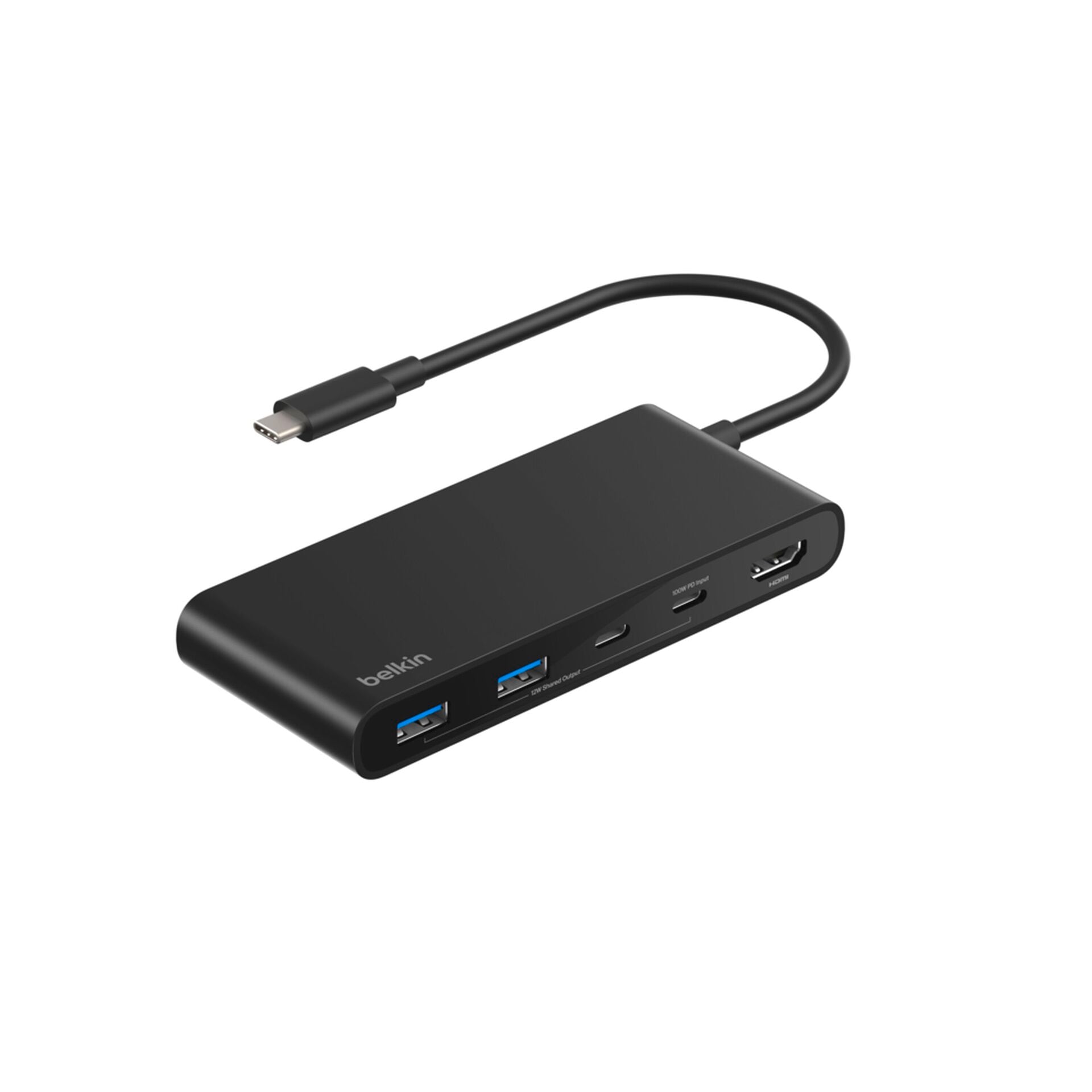 Belkin Laptop-Dockingstation »Connect 7-in-1 USB-C Hub mit Dual USB-C Ports«