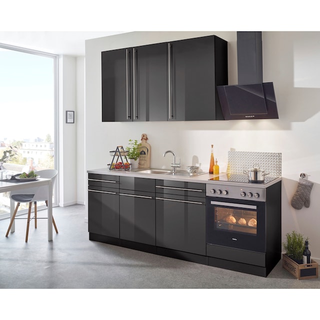 wiho Küchen Küchenzeile »Chicago«, ohne E-Geräte, Breite 220 cm online  kaufen