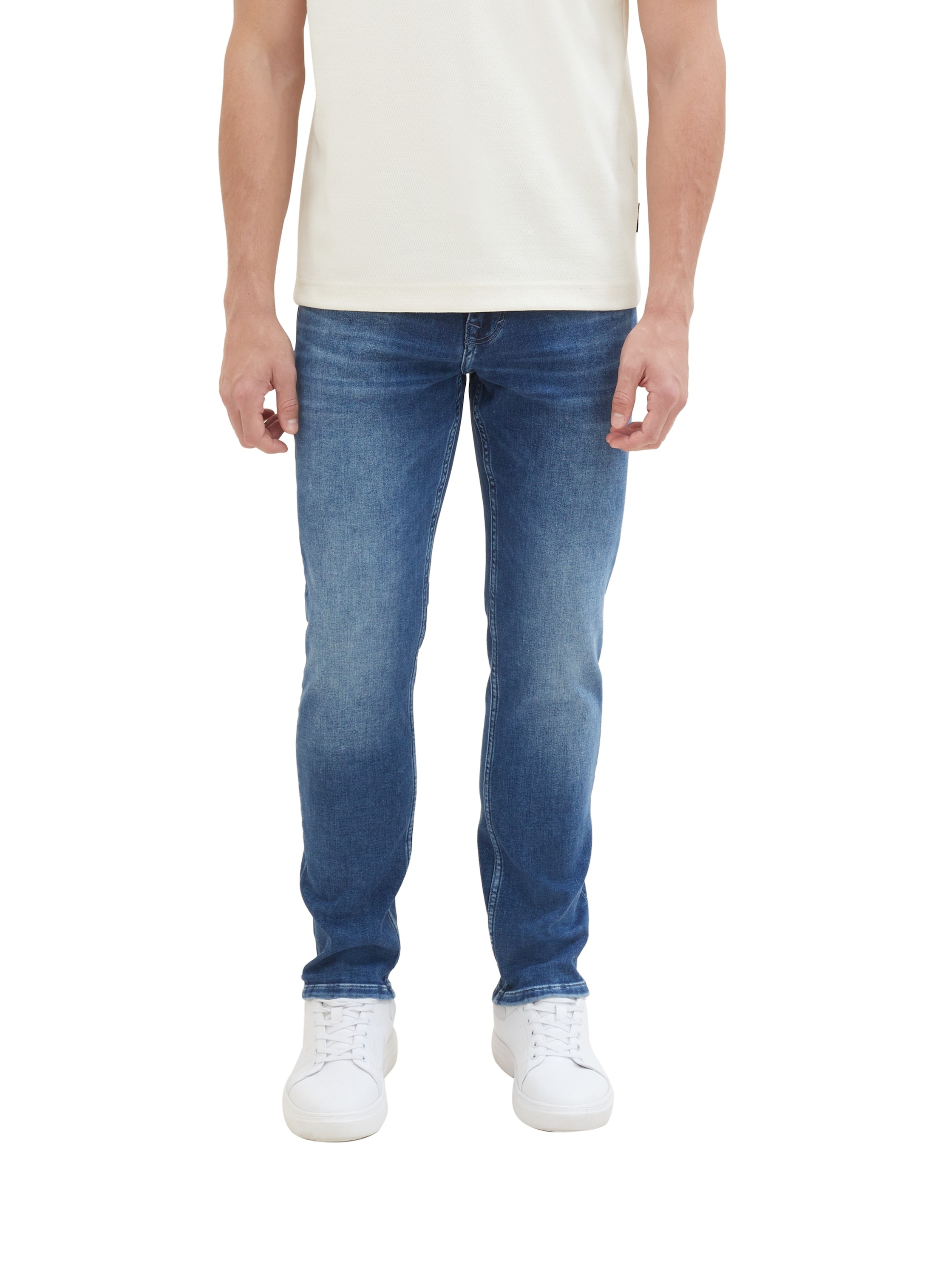 5-Pocket-Jeans, mit 5-Pocket-Style, Gr. 34 – Länge 34, used mid stone 34 Länge 34