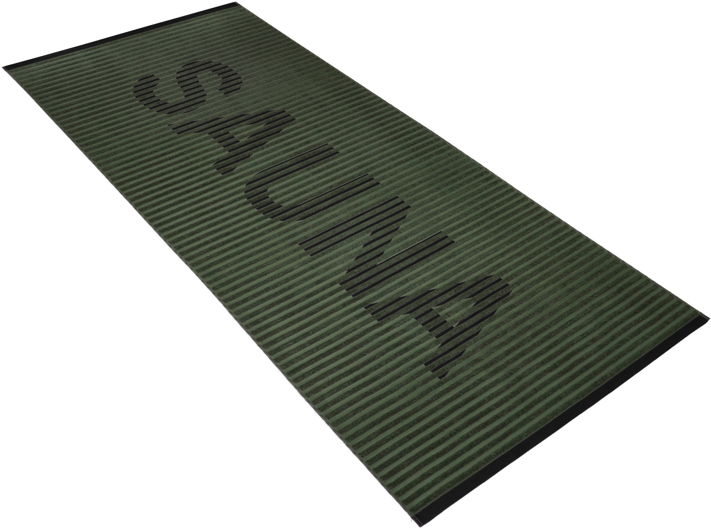 Saunatuch »Camden« grün Velours, Obermaterial: 100% Baumwolle B/L: 80cmx200cm, 1 Stk., Velours