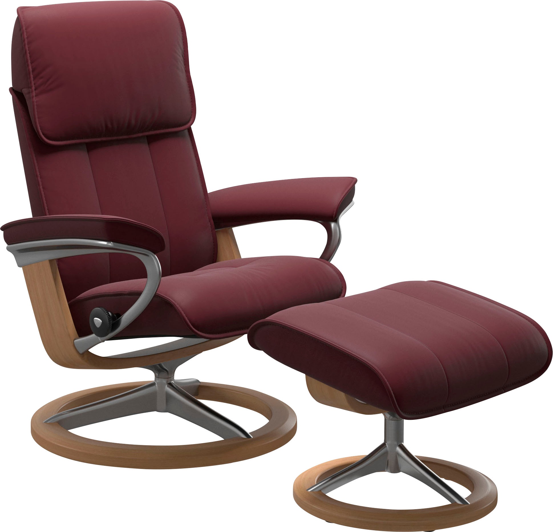 Stressless® Relaxsessel »Admiral«, mit Signature Base, Größe M & L, Gestell Eiche
