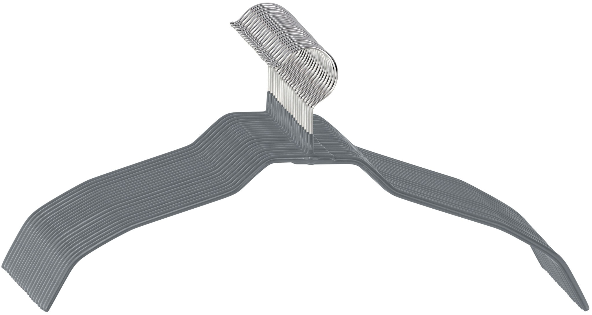 WENKO Kleiderbügel »Modell Alessia« rutschfeste Beschichtung, extra dünn, p günstig online kaufen