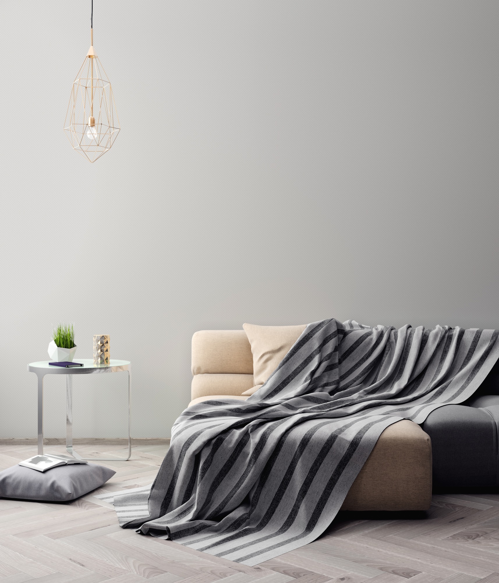 A.S. Création Vliestapete »Landhaustapete mit Pünktchen« gemustert | matt | neutral leicht strukturiert Punktetapete Tapeten Wohnzimmer Schlafzimmer Küche modern Design Optik