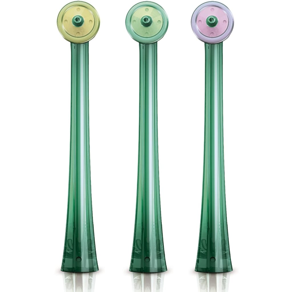 Philips Sonicare Aufsteckbürsten »AirFloss Aufsteckdüsen HX8013/07«, (3er Pack)