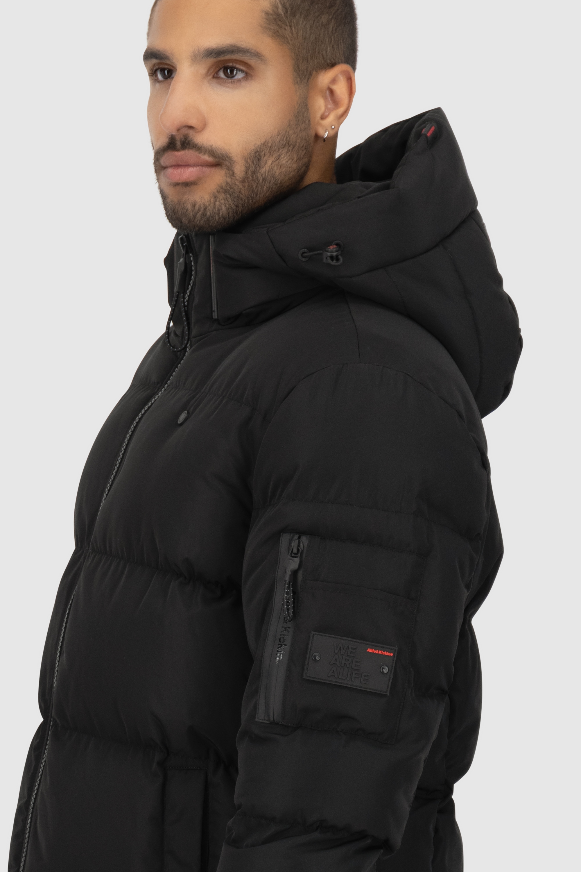 Alife & Kickin Winterjacke »Herren JamesAK A«, mit Kapuze