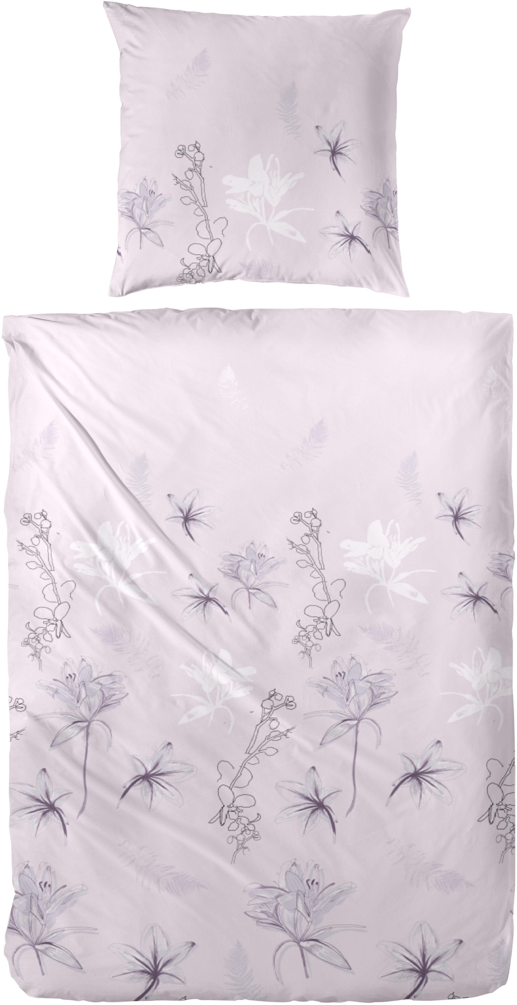 Primera Bettwäsche »Severa« 2 Stk. tlg. mit Blumen günstig online kaufen