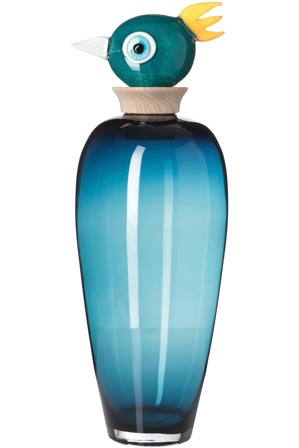 LEONARDO Bodenvase »PAPAGENO, Luigi, blau«, (1 St.), handgefertigte Vase aus Glas, Höhe ca. 60 cm