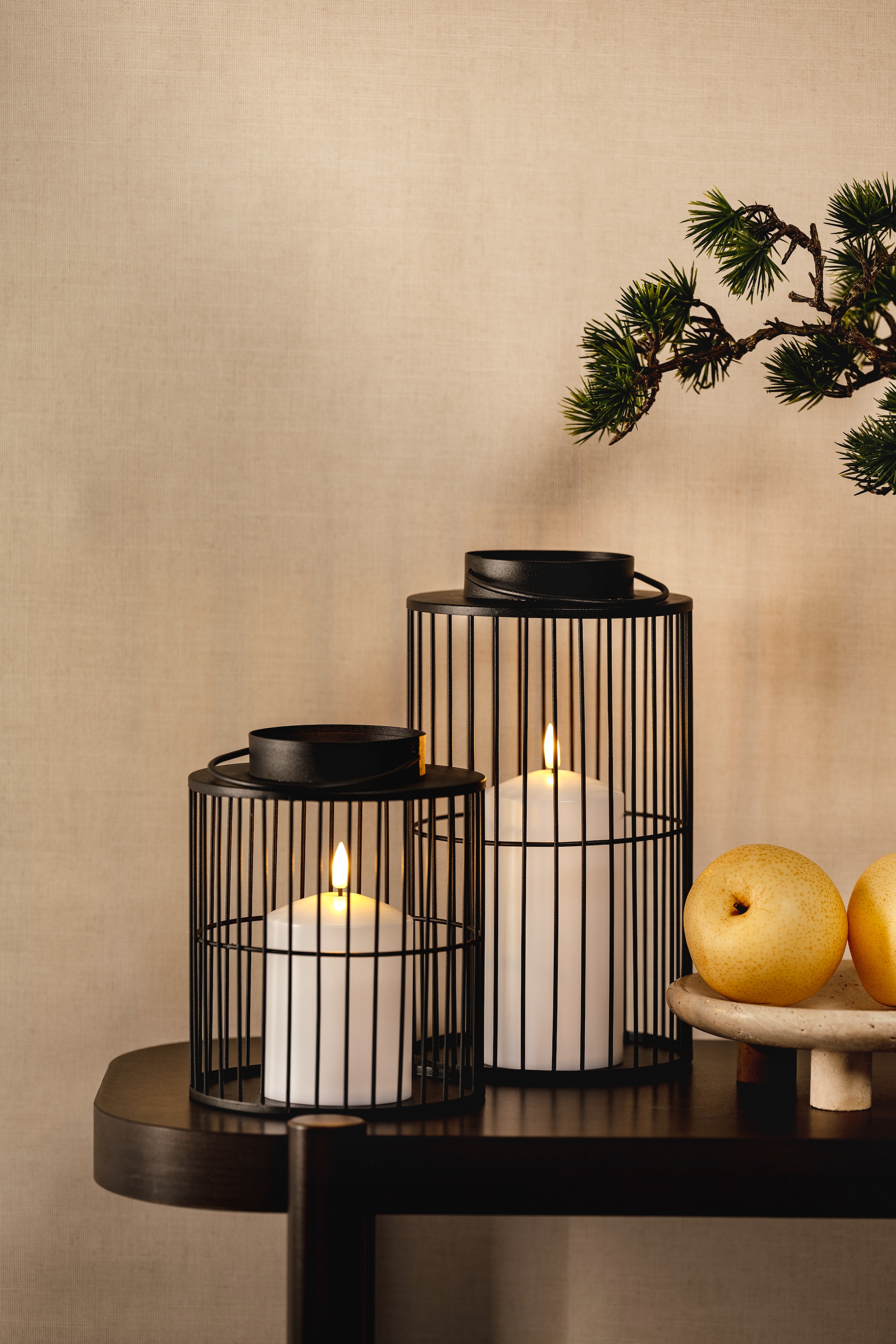 LEONARDO LED-Leuchte »Silenzio« aus schwarzem Metall