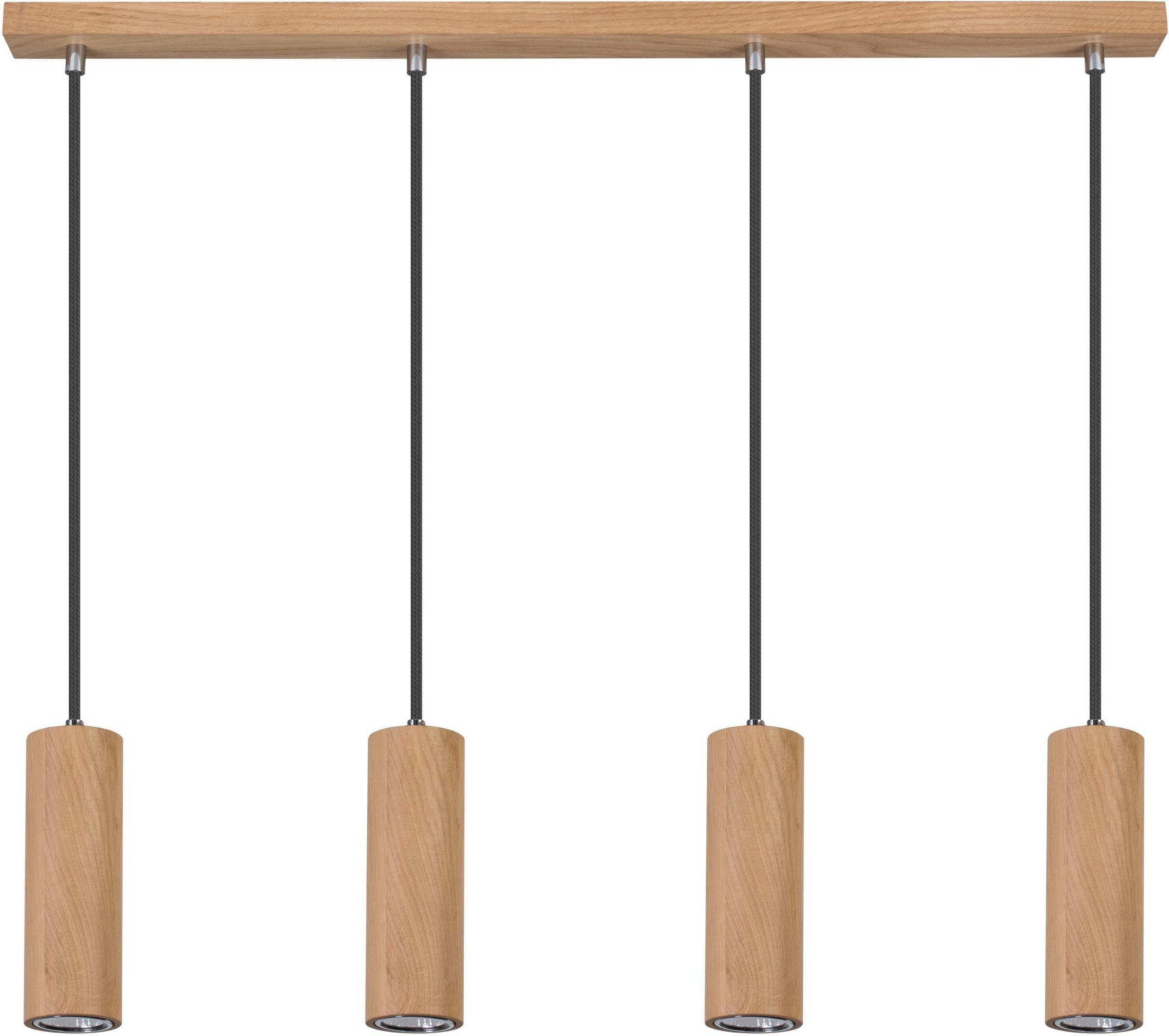 SPOT Light Pendelleuchte »PIPE«, 4 flammig, Leuchtmittel GU10   LED wechsel günstig online kaufen