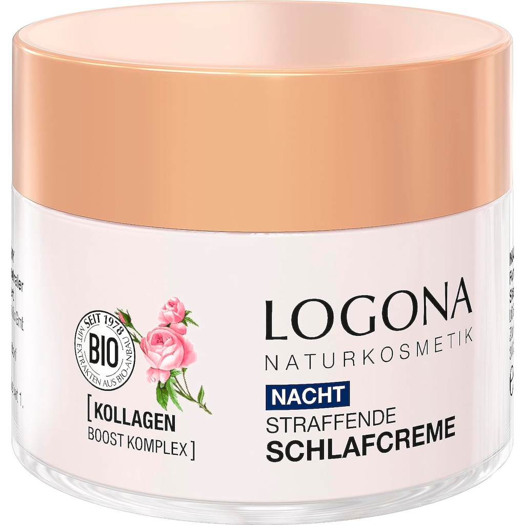 LOGONA Nachtcreme »Logona Moisture Lift Schlafcreme«