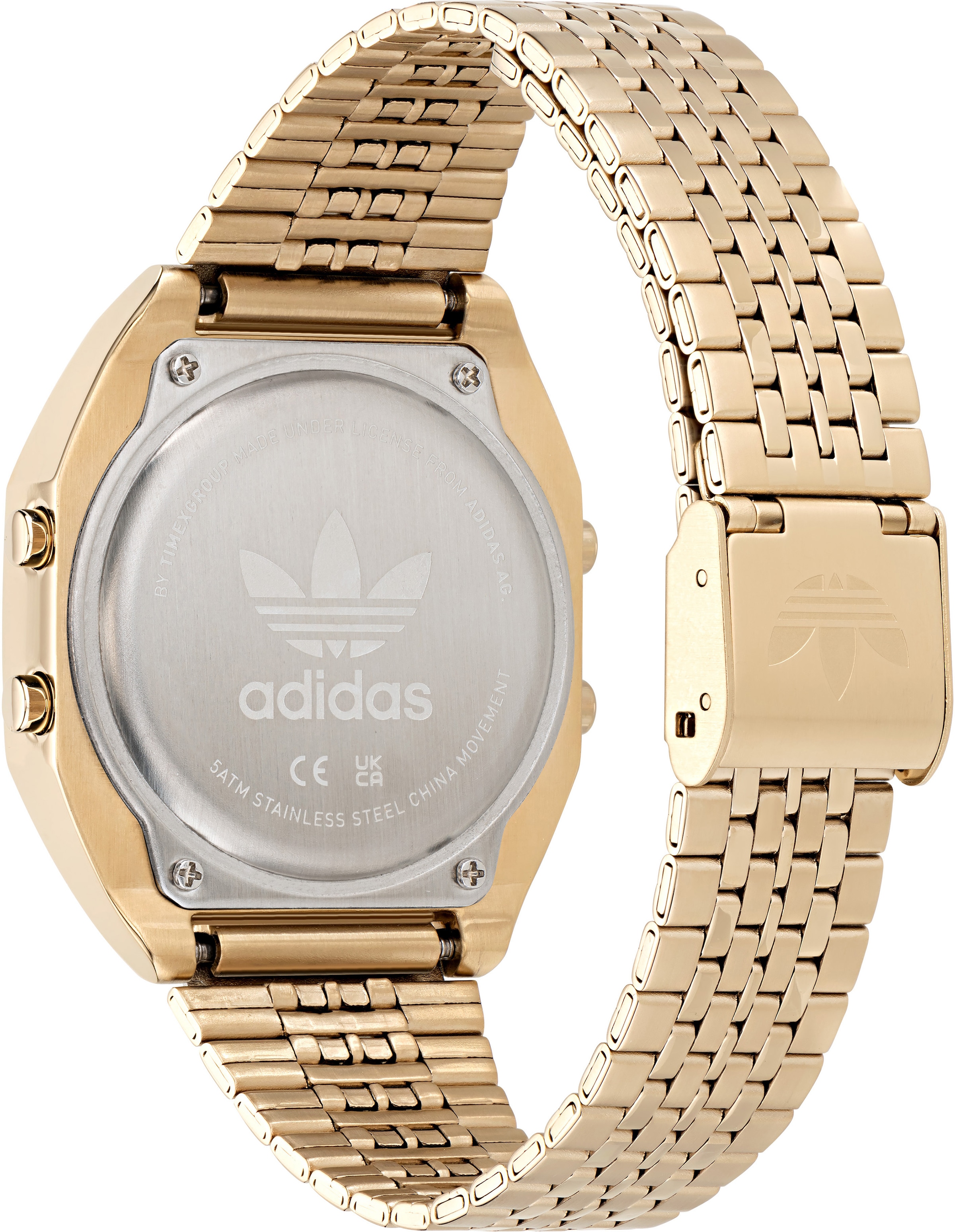adidas Originals Digitaluhr »DIGITAL TWO«, Armbanduhr, Quarzuhr, Damenuhr, Herrenuhr, unisex, Edelstahlarmband