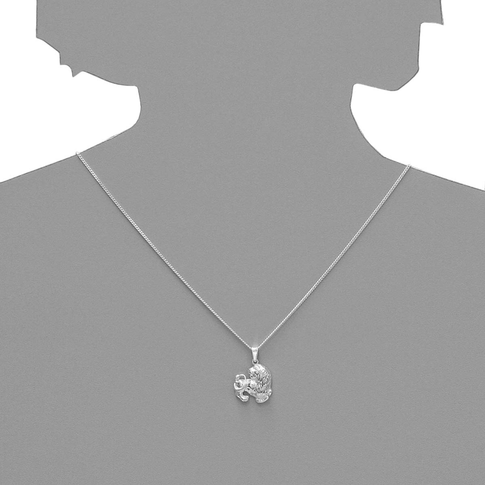 OSTSEE-SCHMUCK Kettenanhänger »Ostsee-Schmuck Anhänger Tierkreiszeichen Löwe« 1 Stk. tlg.