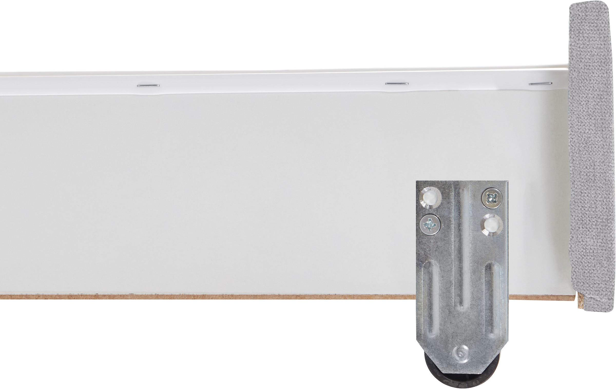 INOSIGN Boxbett »Luan«, Schubkästen, LED-Beleuchtung und Topper, in Breite 120 cm und 180 cm