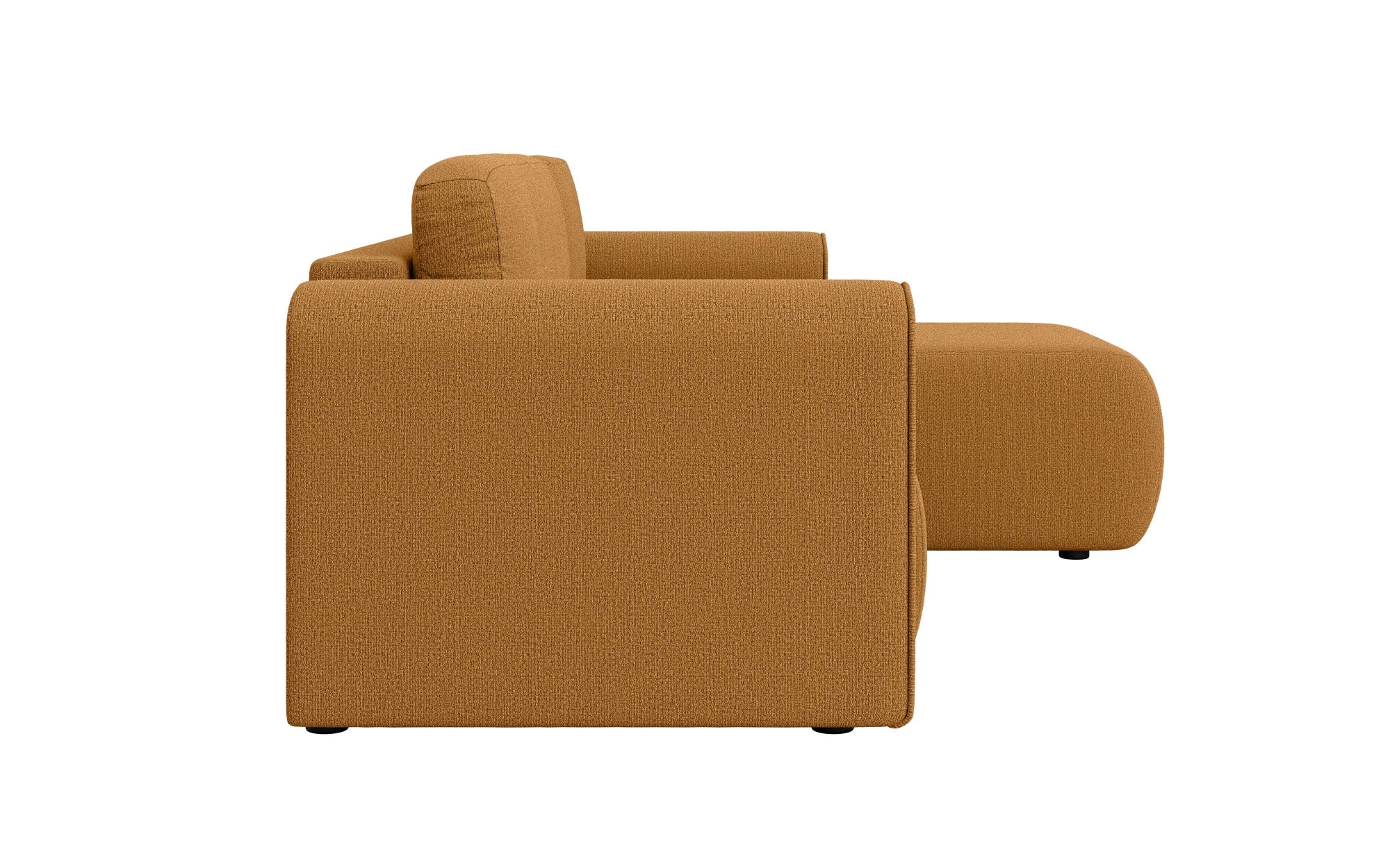 INOSIGN Ecksofa »Zacharia wahlweise Schlafsofa mit Bettkasten, B/T/H 250/166/86 cm«, L-Form mit Wellenunterfederung, Recamiere beidseitig montierbar