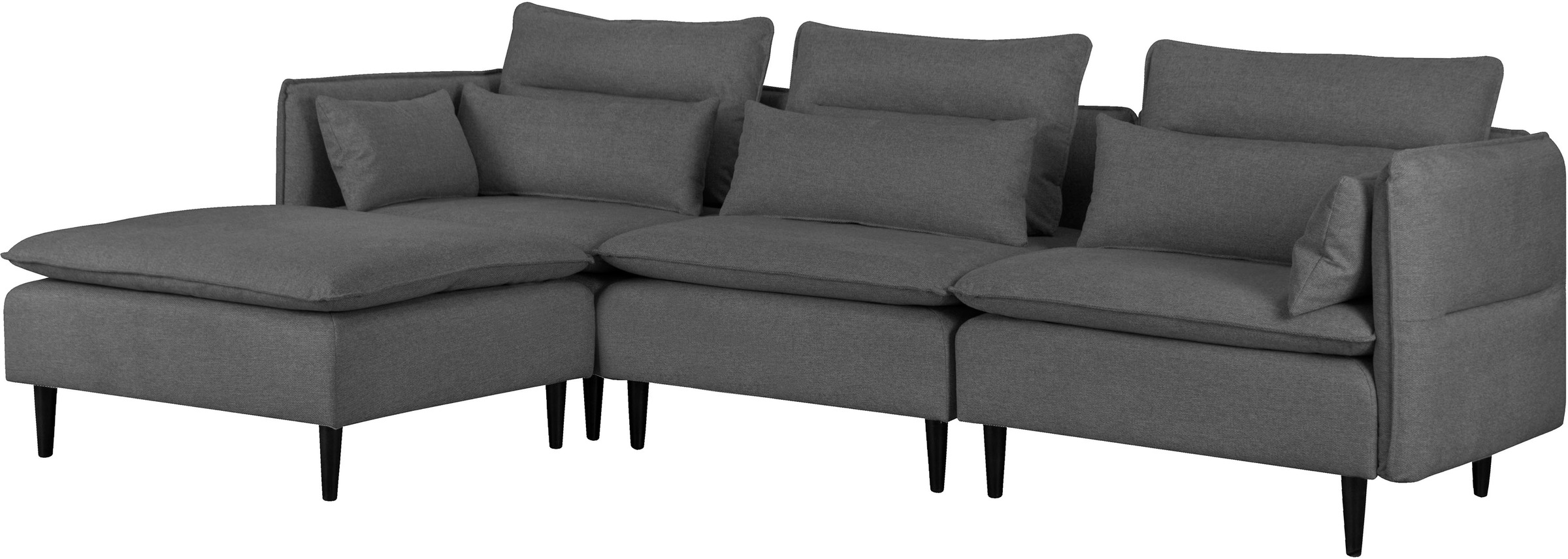 andas Ecksofa »ALVIK L-Form«, zusammengesetzt aus Modulen, erweiterbar mit Modulen der Serie