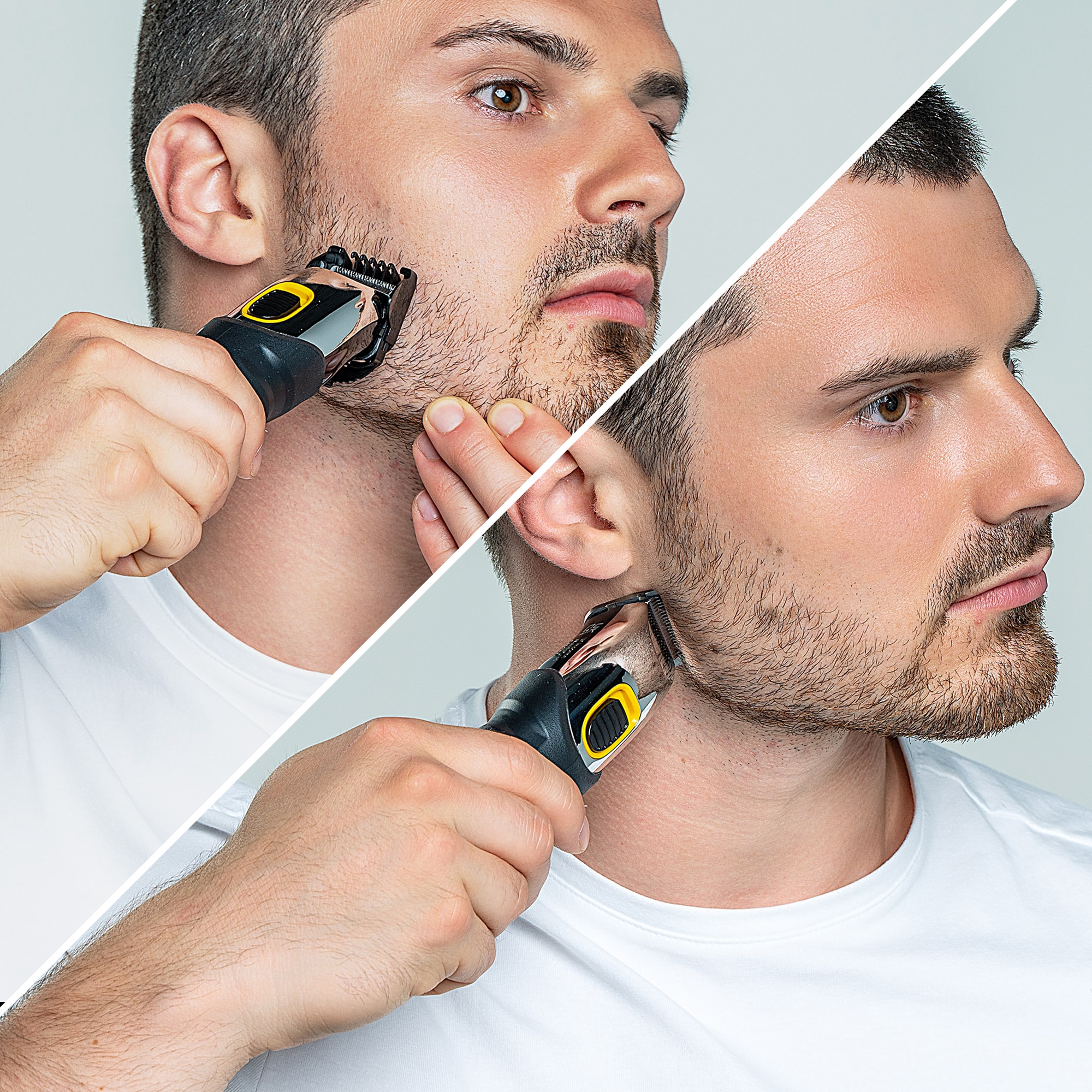 Wahl Bartschneider »Extreme Grip«, 14 Aufsätze, Rutschfester Griff, Lithium-Ionen-Technologie, USB Aufladung