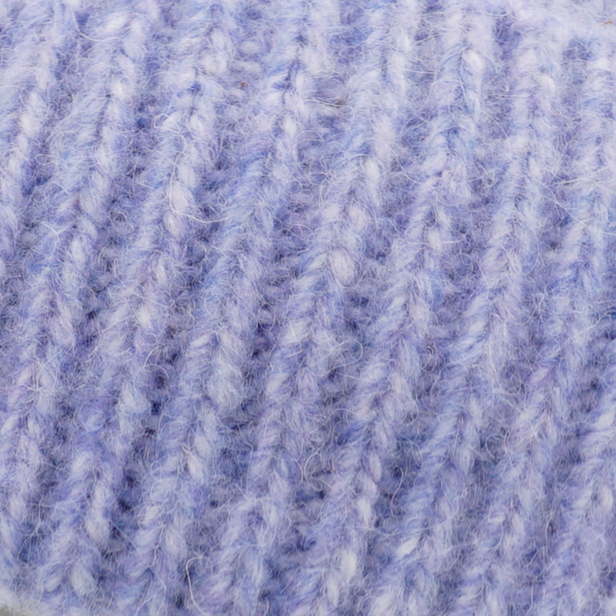 CAPO Stirnband Melange-Optik, Rippenstrick, Wollanteil