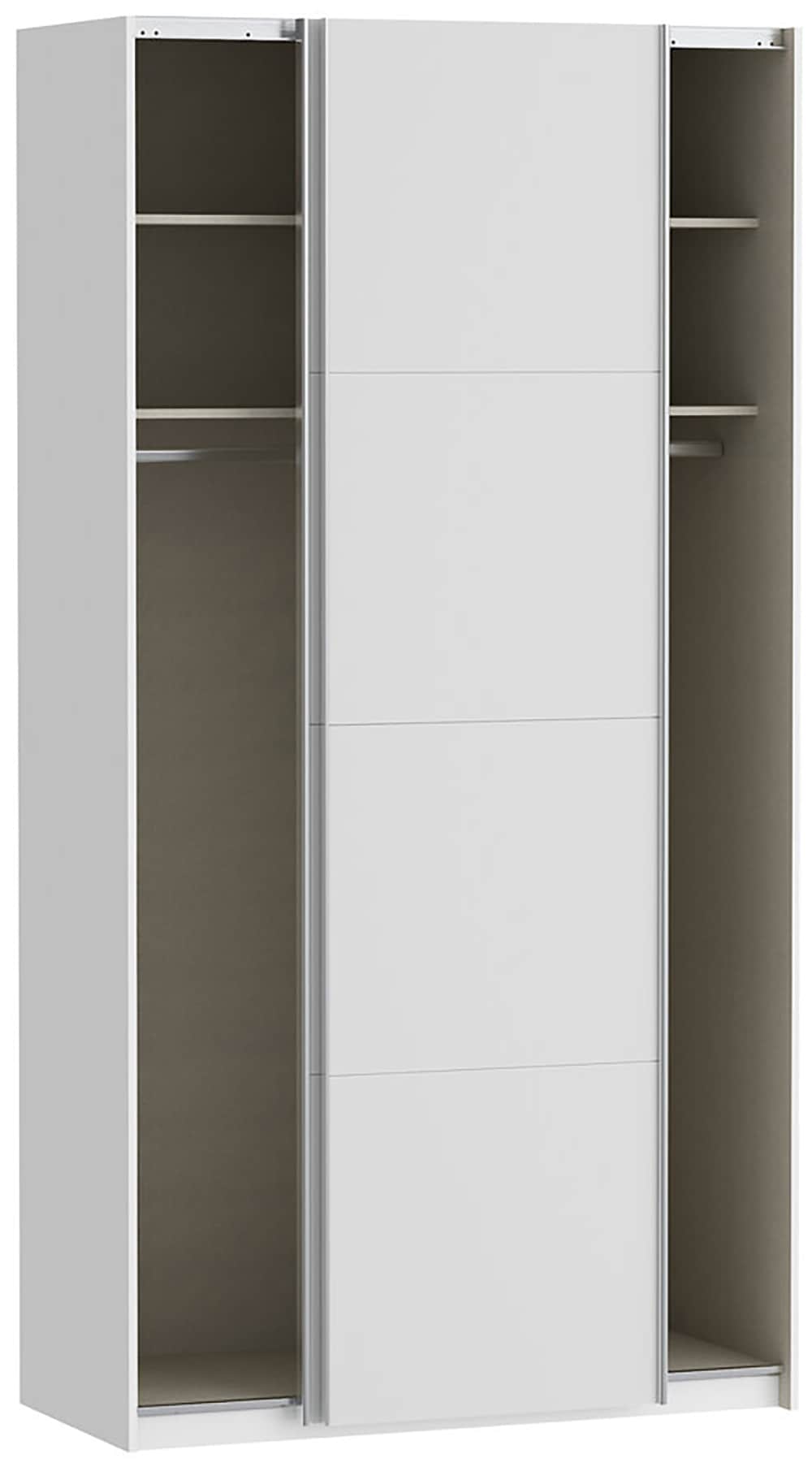 FORTE Schwebetürenschrank »Fittio, Made in Europe, 2 Schiebetüren, modernes Design« Höhe 2,35 mtr, stehende Montage