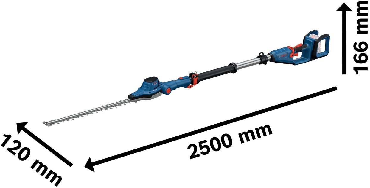Bosch Professional Teleskop-Heckenschere »GHE 18V-50 TP Solo«, ohne Akku und Ladegerät