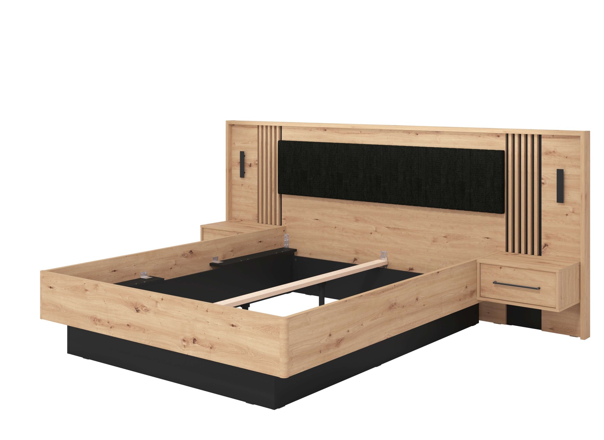 INOSIGN Bettgestell "Ascalon, Liegefläche 160x200cm, gepolstertes Kopfteil" günstig online kaufen