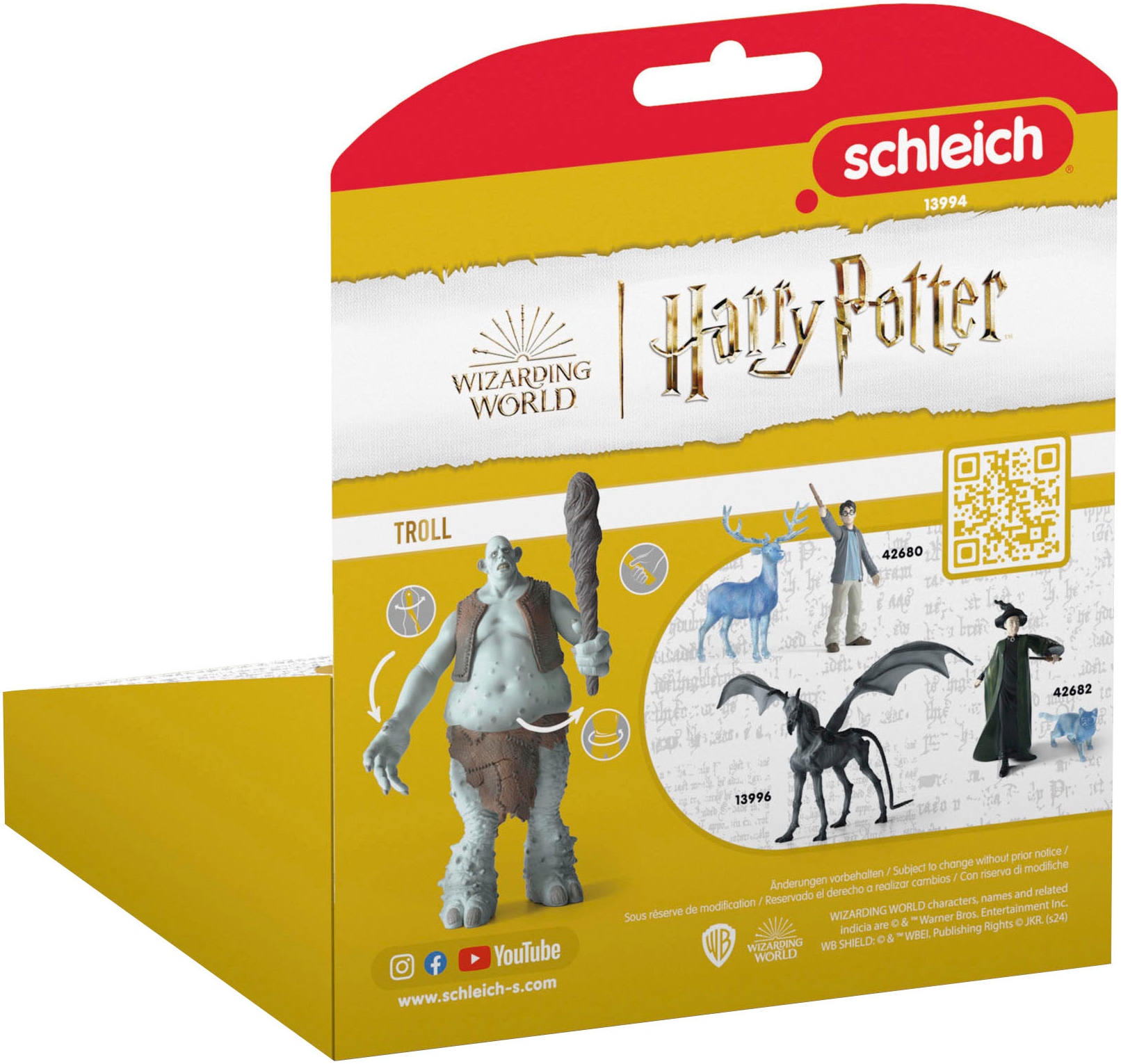 Schleich® Spielfigur »WIZARDING WOLRD™, Troll (13994)«