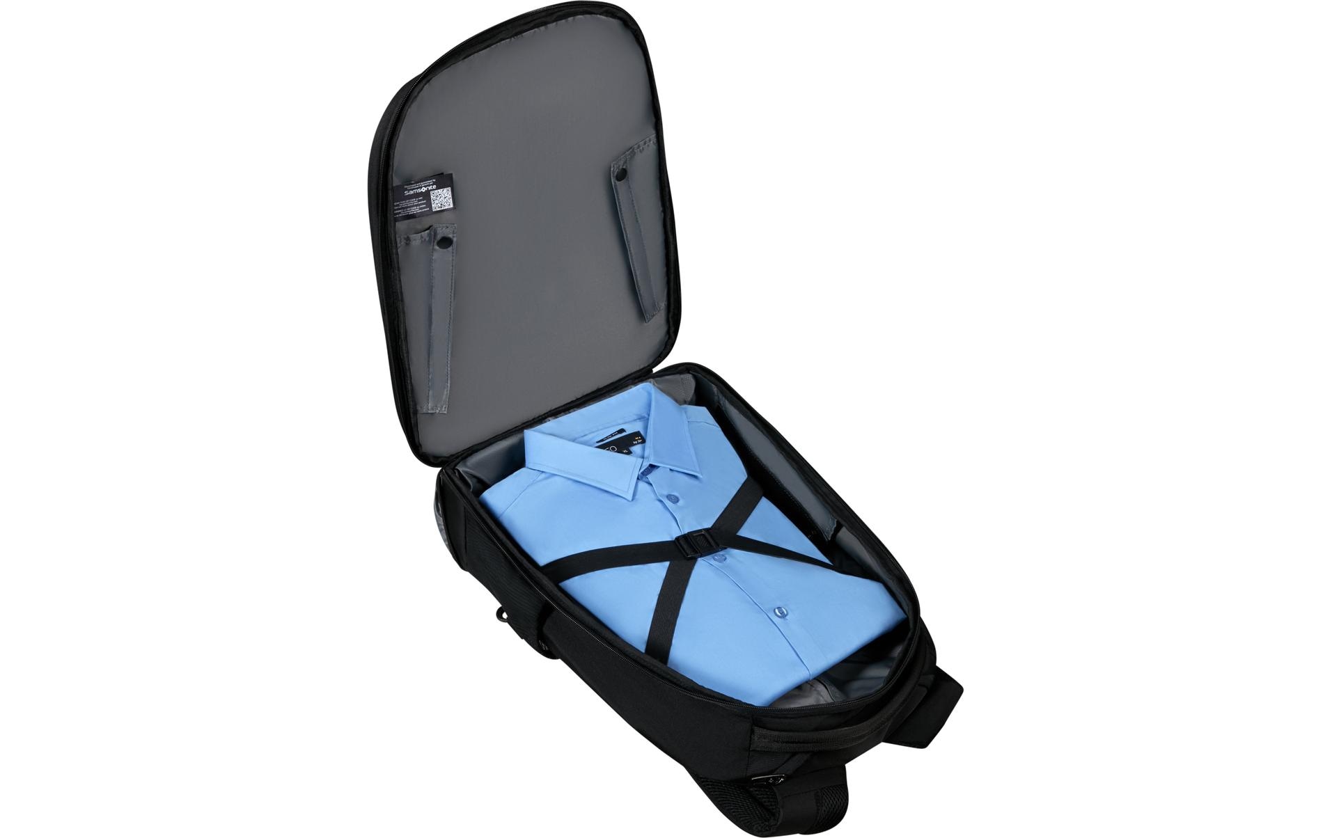 Samsonite Business-Trolley »GUARDIT 3.0 mit Trolleyfunktion« 29 l 2 Rollen Teleskopgriff Businessrucksack